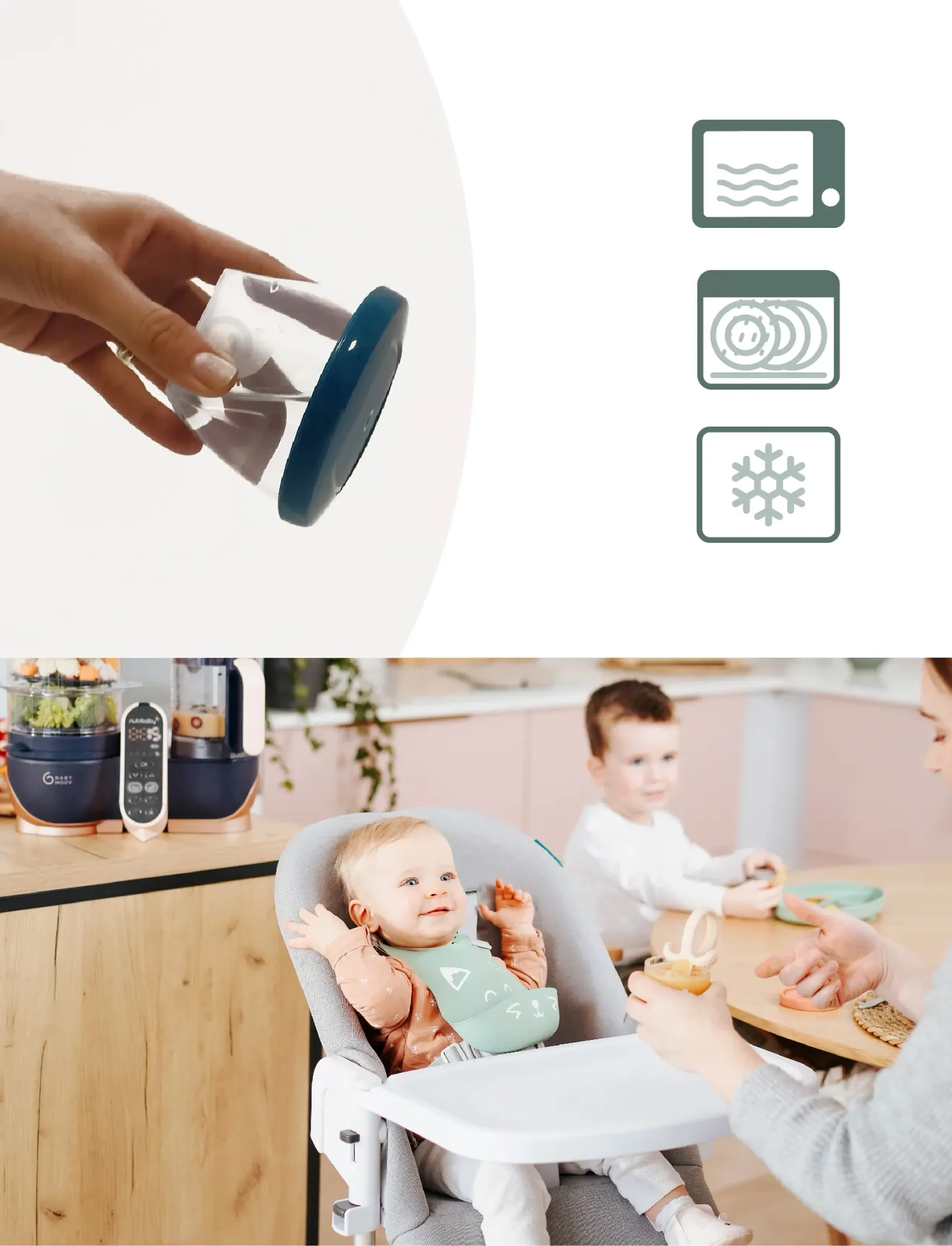BabyMoov - BABYBOLS 6 x 250 ML - behälter für babynahrung - multi - 2