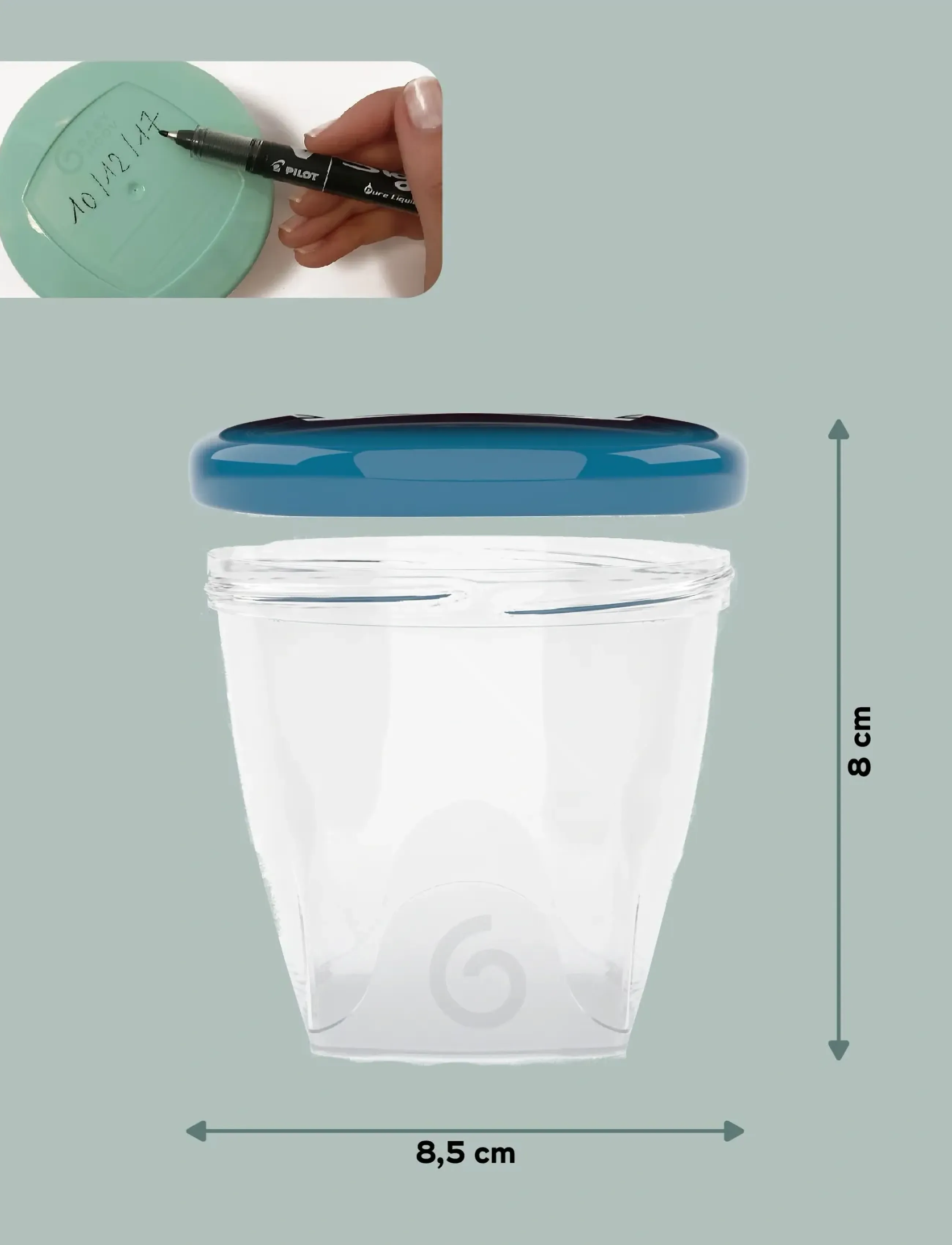 BabyMoov - BABYBOLS 6 x 250 ML - behälter für babynahrung - multi - 4