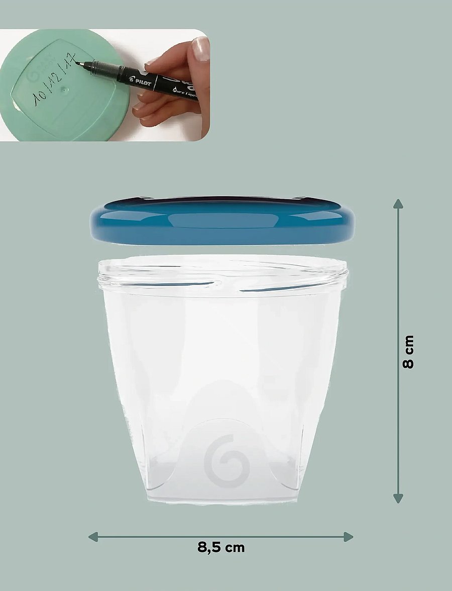 BabyMoov - BABYBOLS 6 x 250 ML - behälter für babynahrung - multi - 4