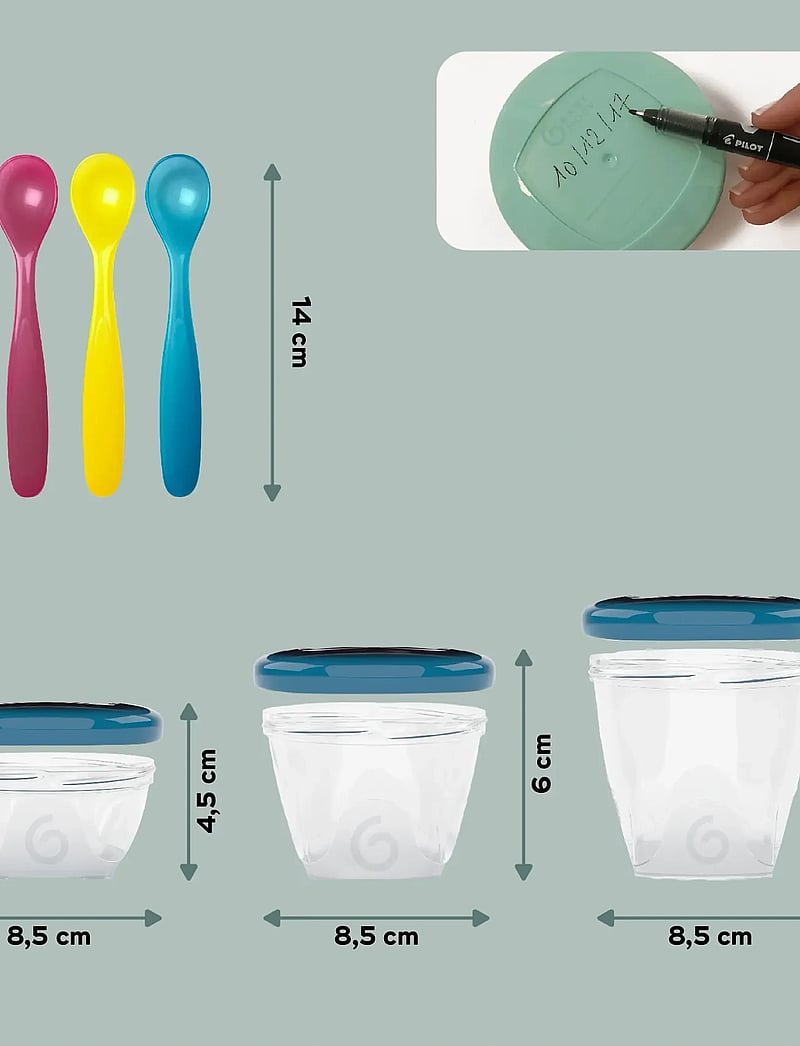 BabyMoov - BABYBOLS MULTISET - behälter für babynahrung - multi - 5