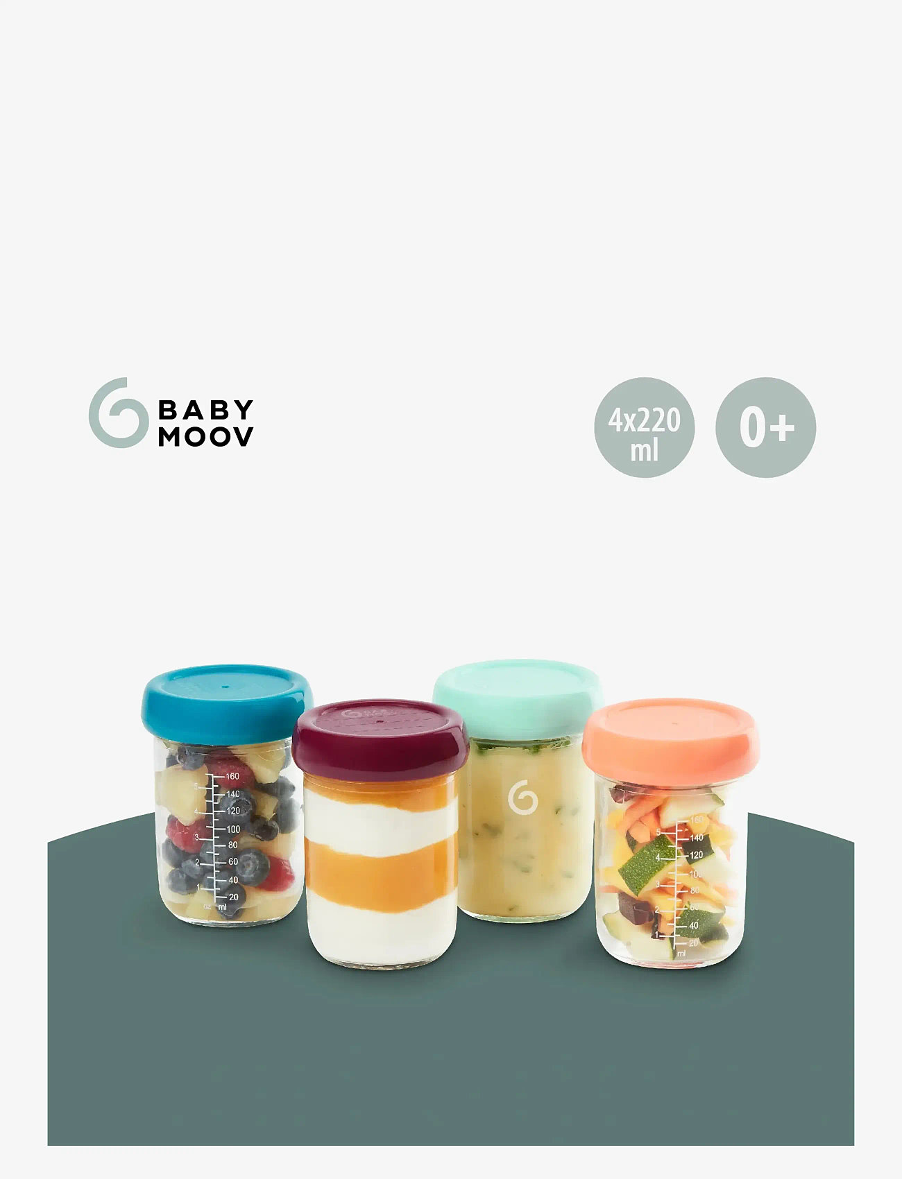 BabyMoov - GLASS BABYBOLS MULTISET - contenants de nourriture pour bébé - multi - 2