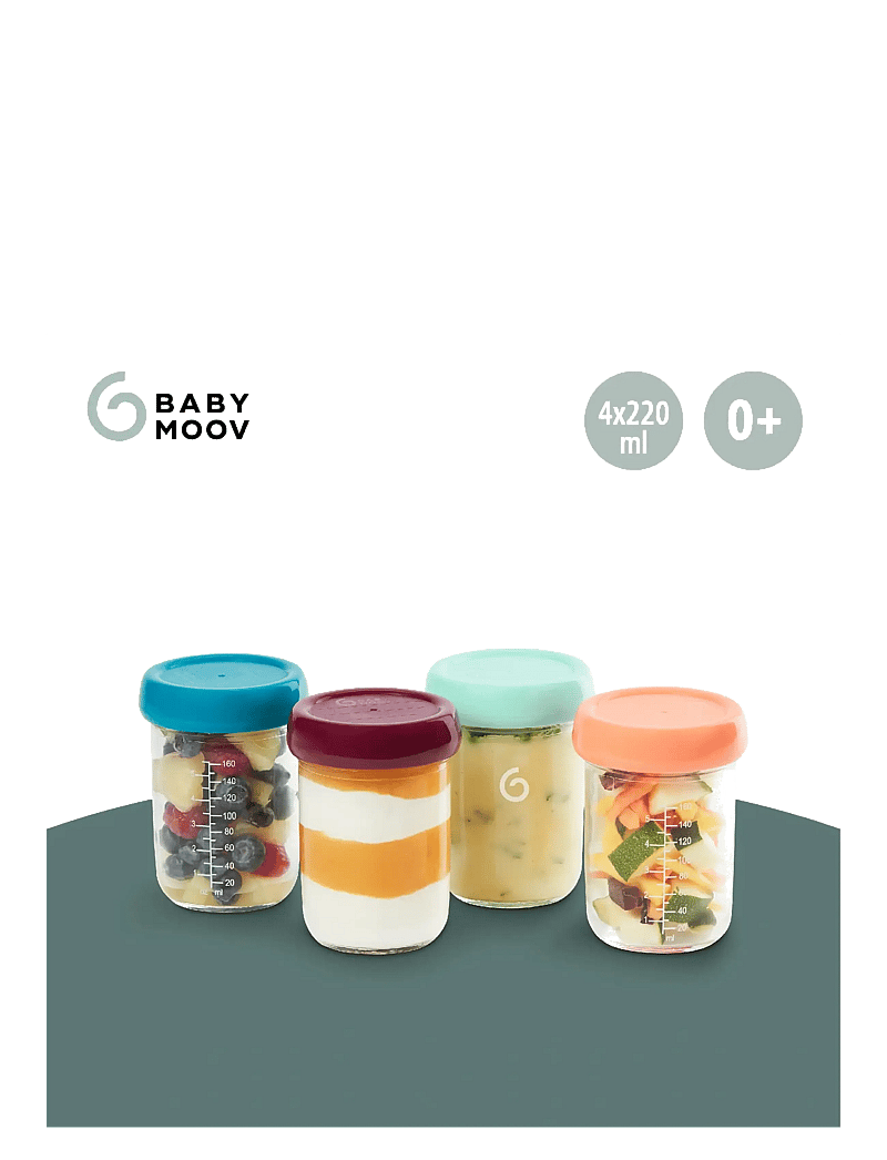 BabyMoov - GLASS BABYBOLS MULTISET - contenants de nourriture pour bébé - multi - 2