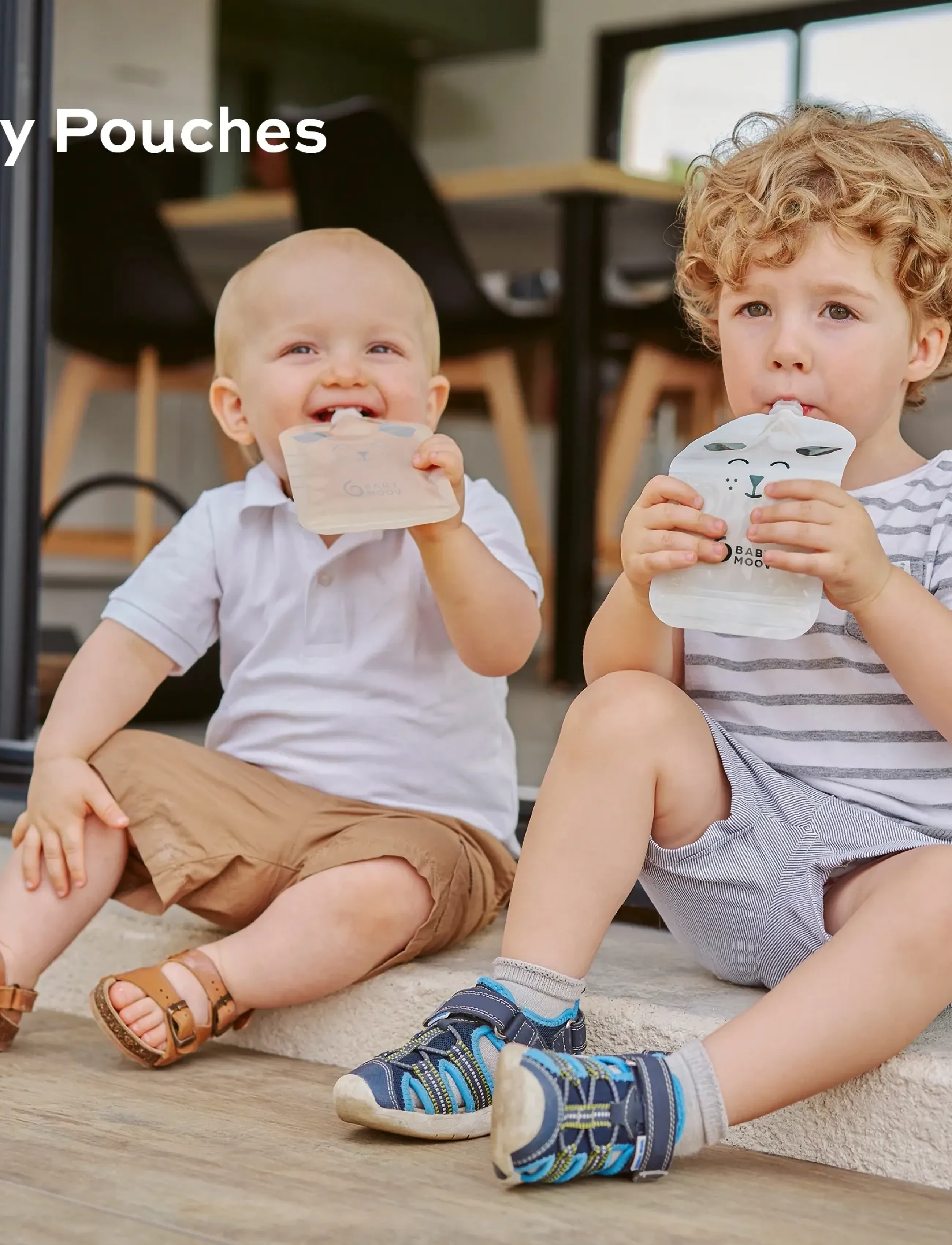 BabyMoov Isy'pouches, 20X 150ml, Baby Feeding, Mehrfarbig/gemustert - Food Pouches, Kinder