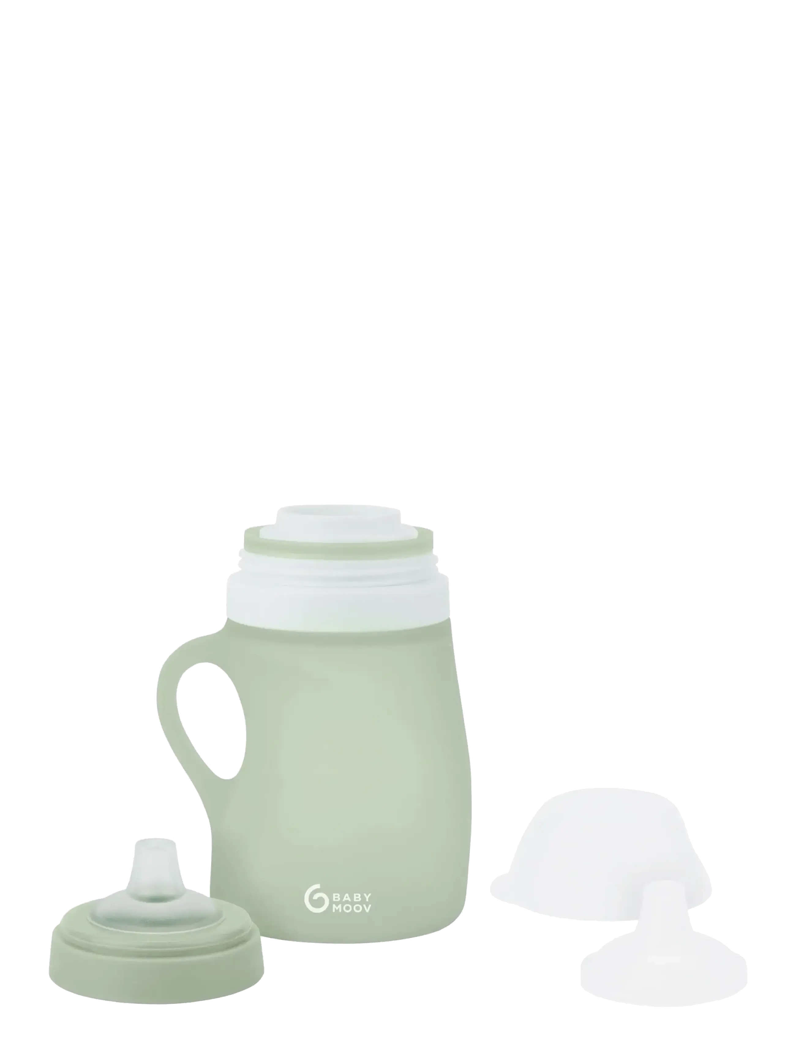 BabyMoov - Silicone Water bottle - baby bottles - green - 3