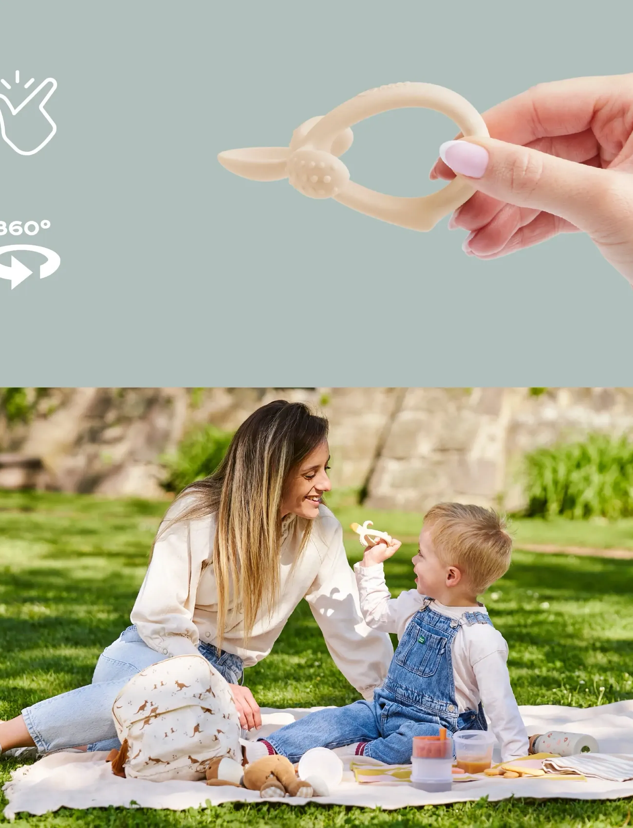 BabyMoov - Teething Spoon - cutlery - pink - 3
