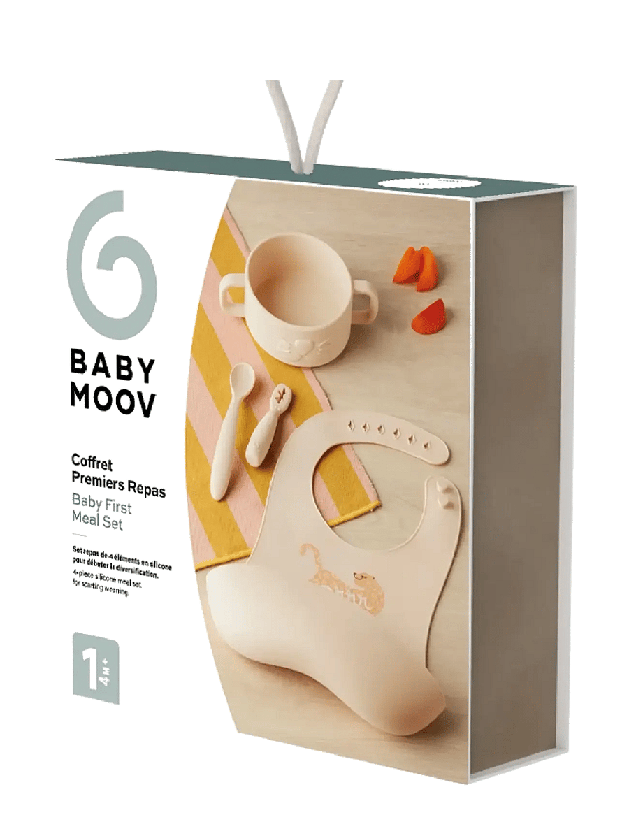 BabyMoov - Baby First Meal set Mini Roar - pink - 5