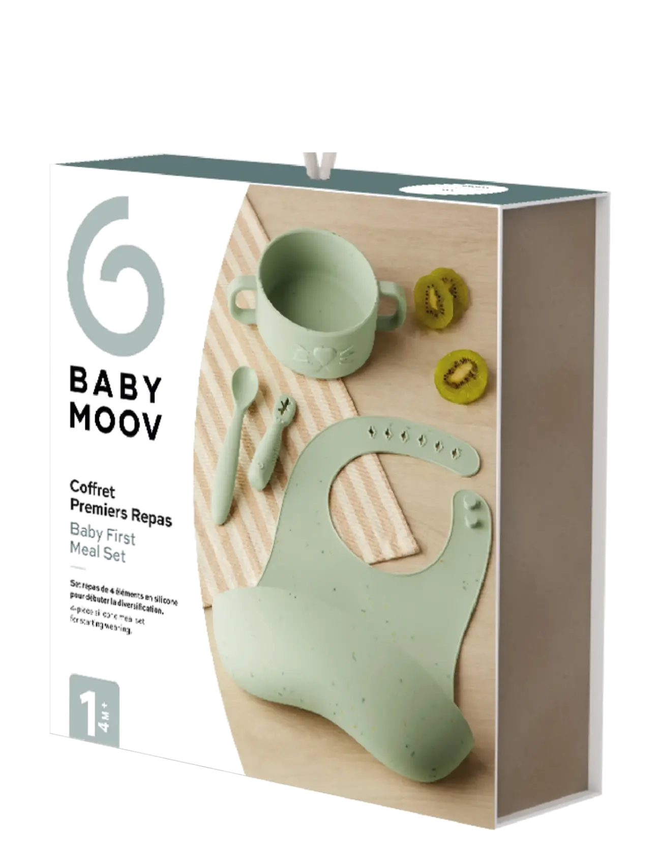 BabyMoov - Baby First Meal set Mini Arty - green - 2