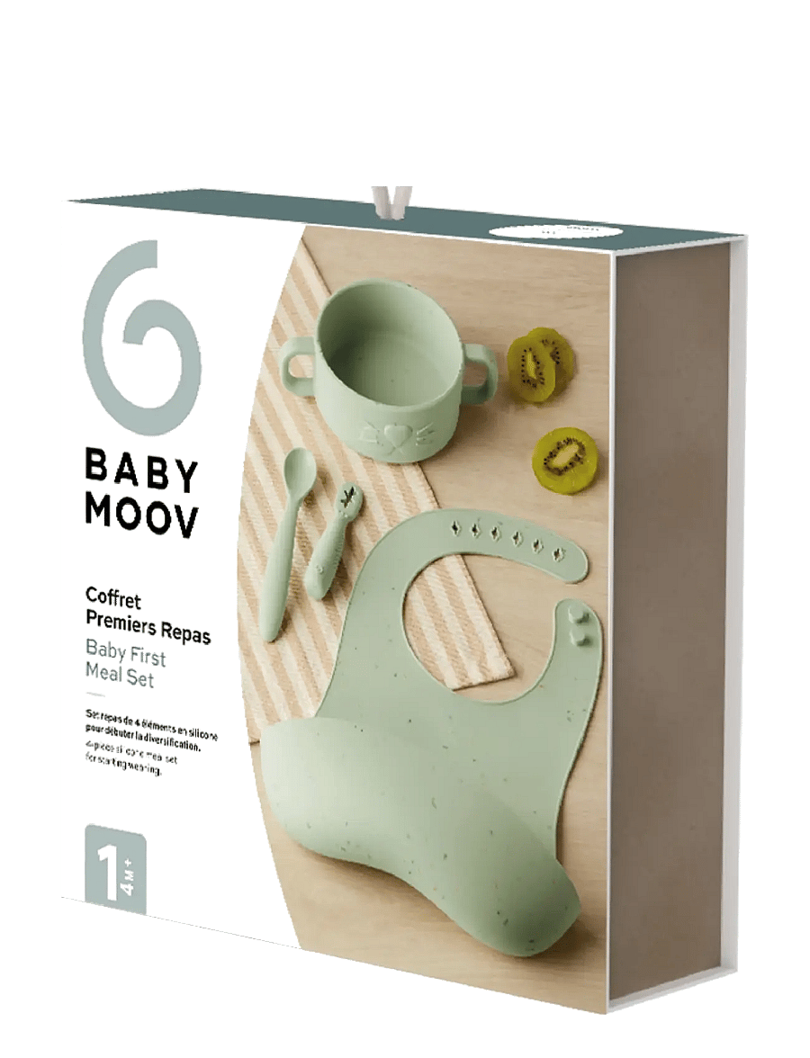 BabyMoov - Baby First Meal set Mini Arty - essgeschirr - green - 2