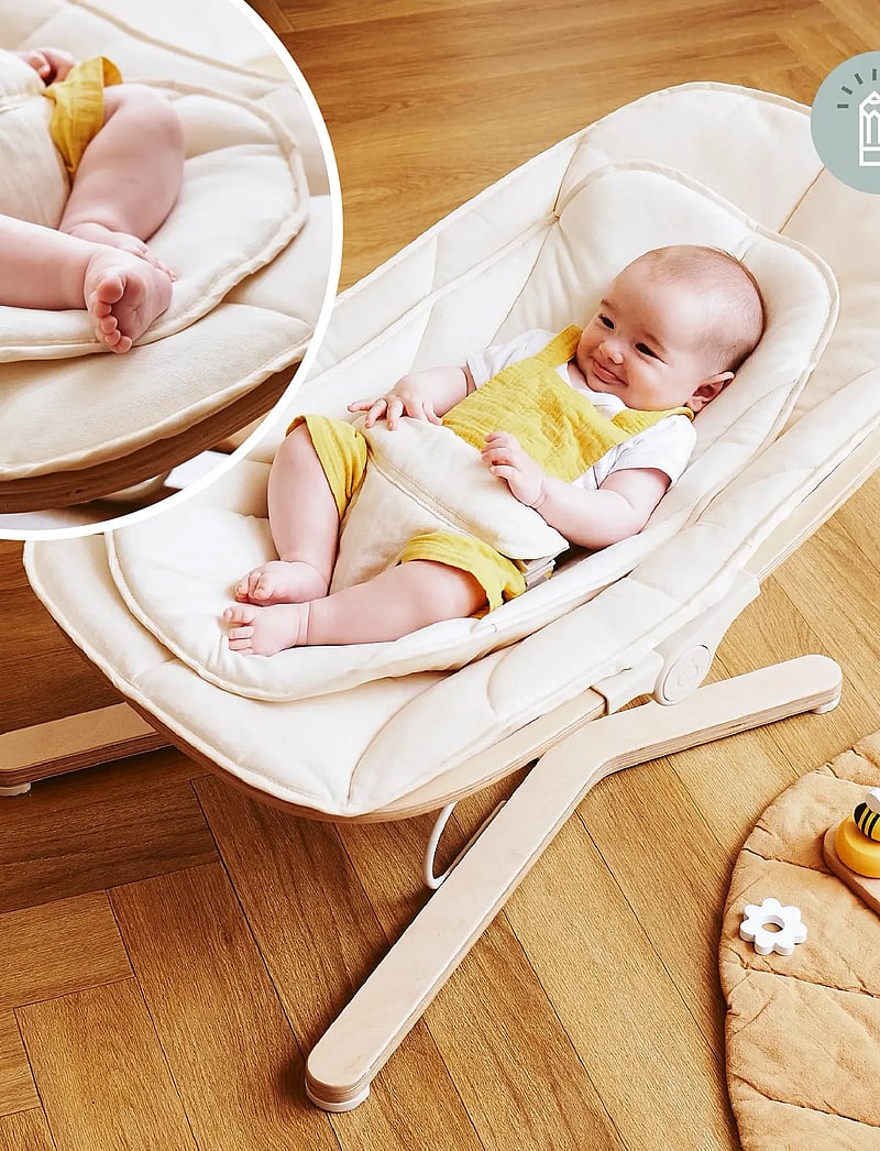 BabyMoov - Swoon Flow Bouncer - babywippen - white - 5