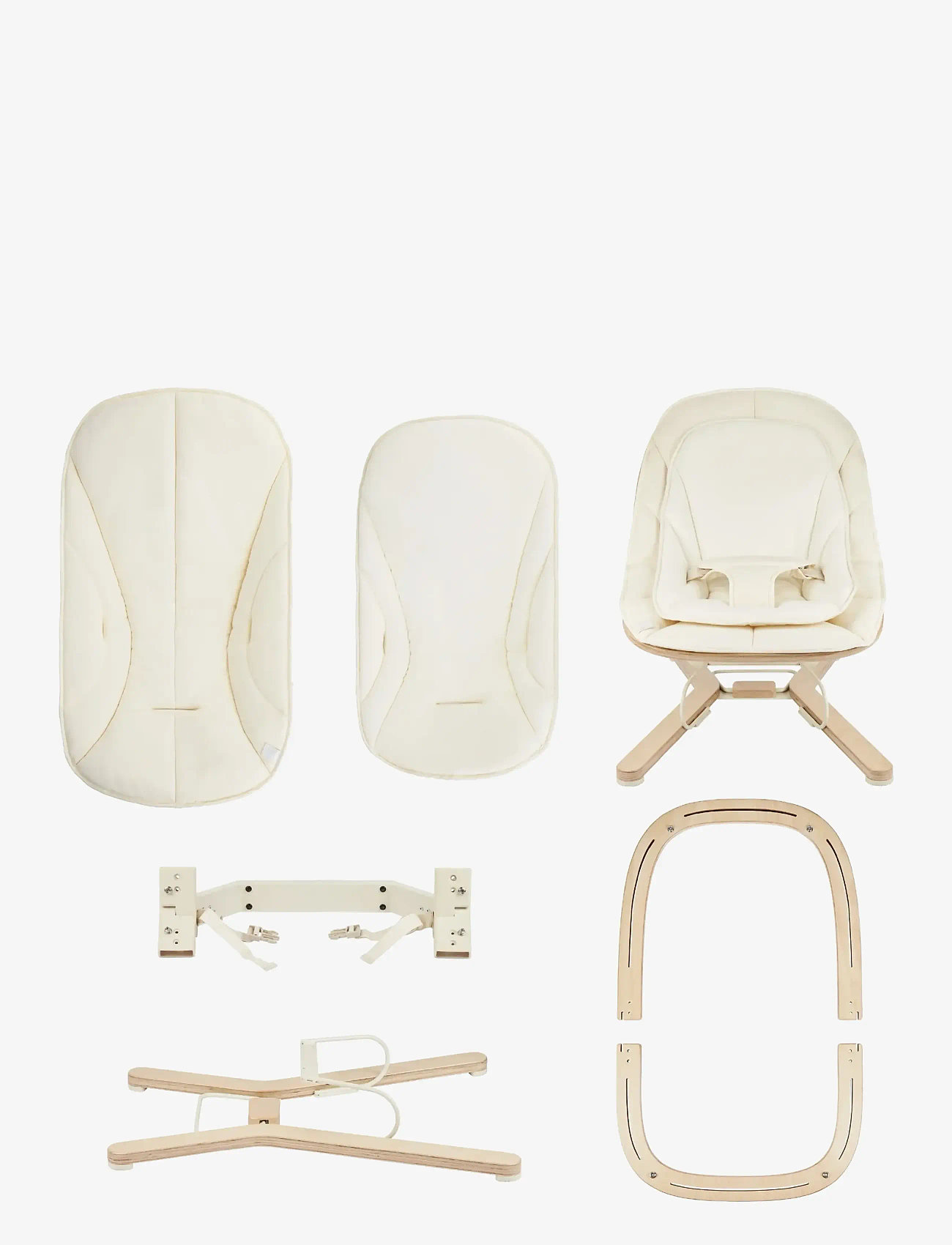 BabyMoov - Swoon Flow Bouncer - babywippen - white - 3