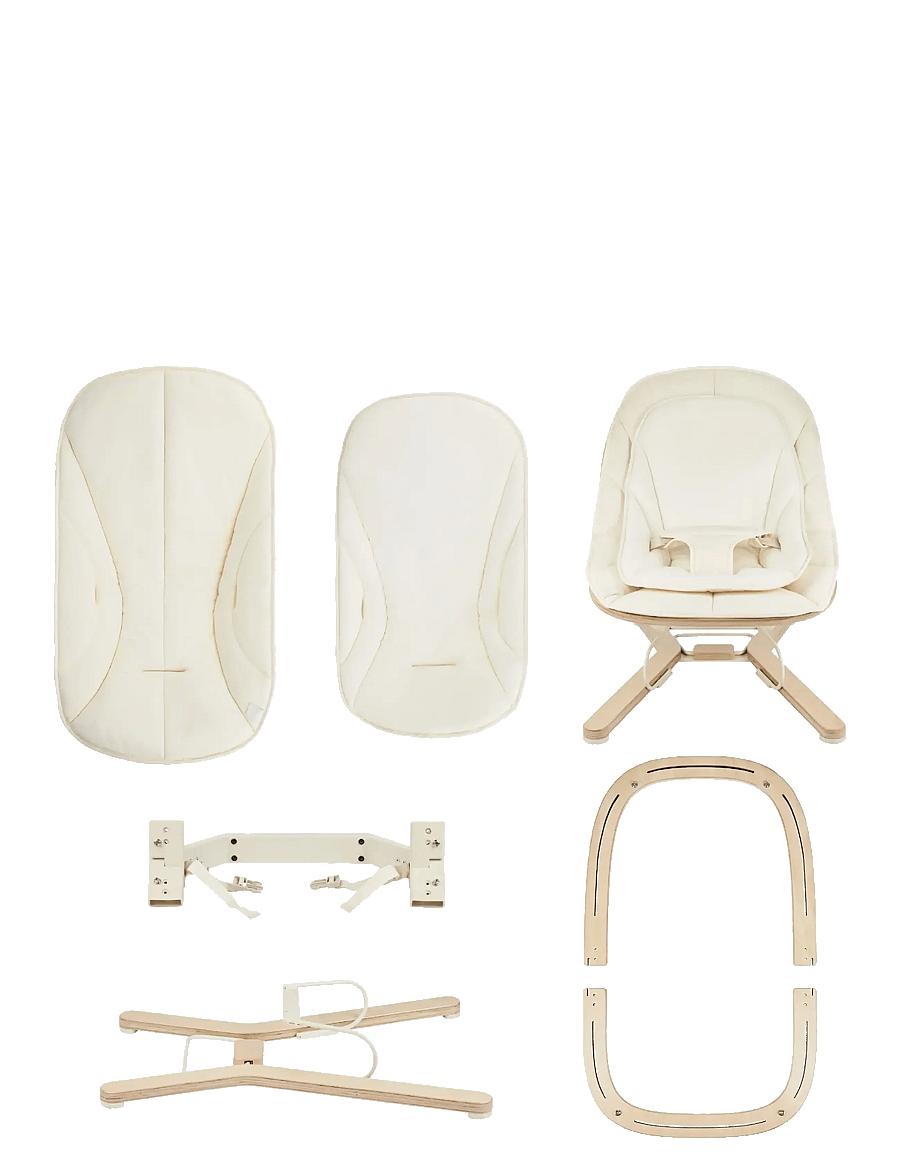 BabyMoov - Swoon Flow Bouncer - babysitters - white - 3