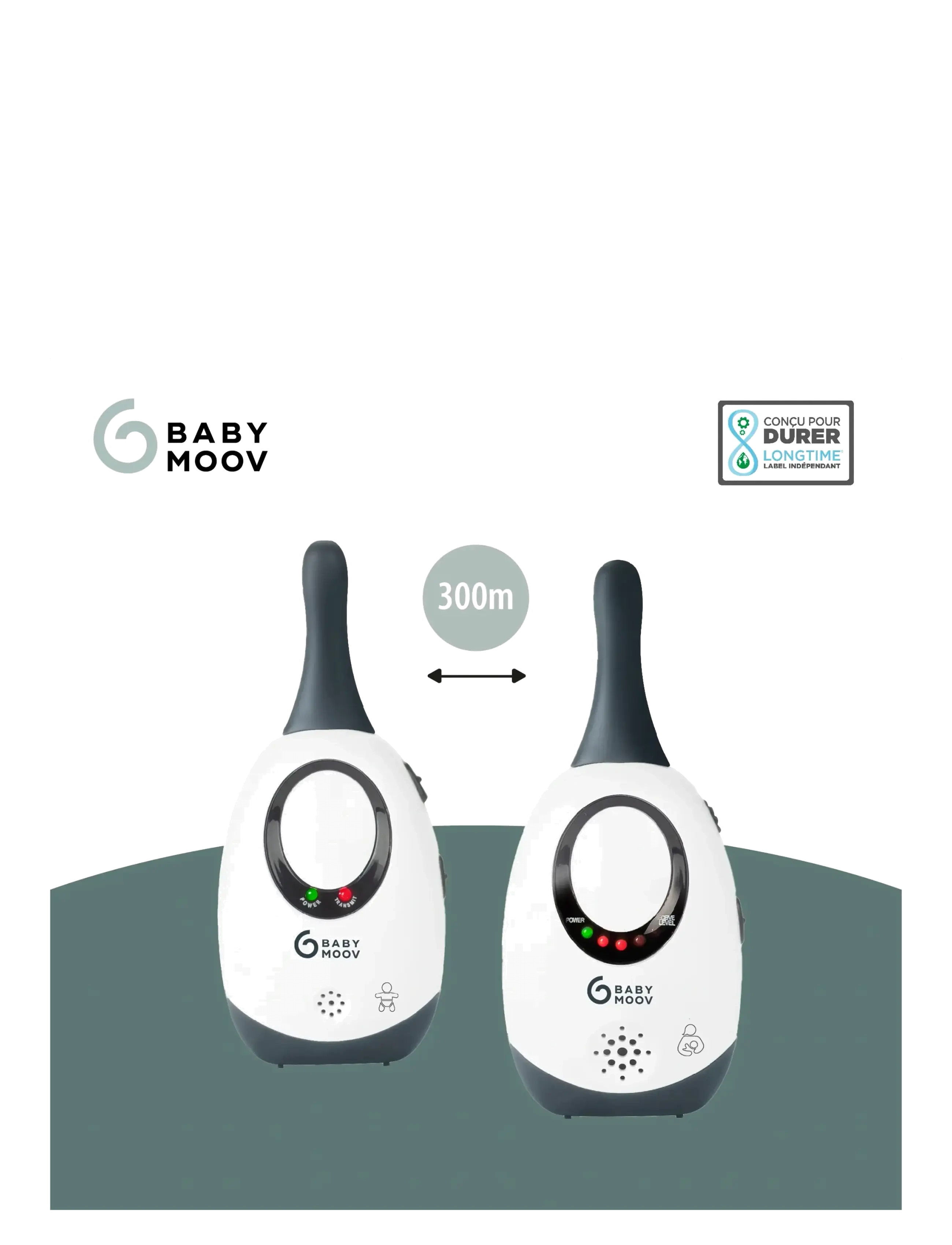 BabyMoov - SIMPLY CARE - babyphone - white - 2