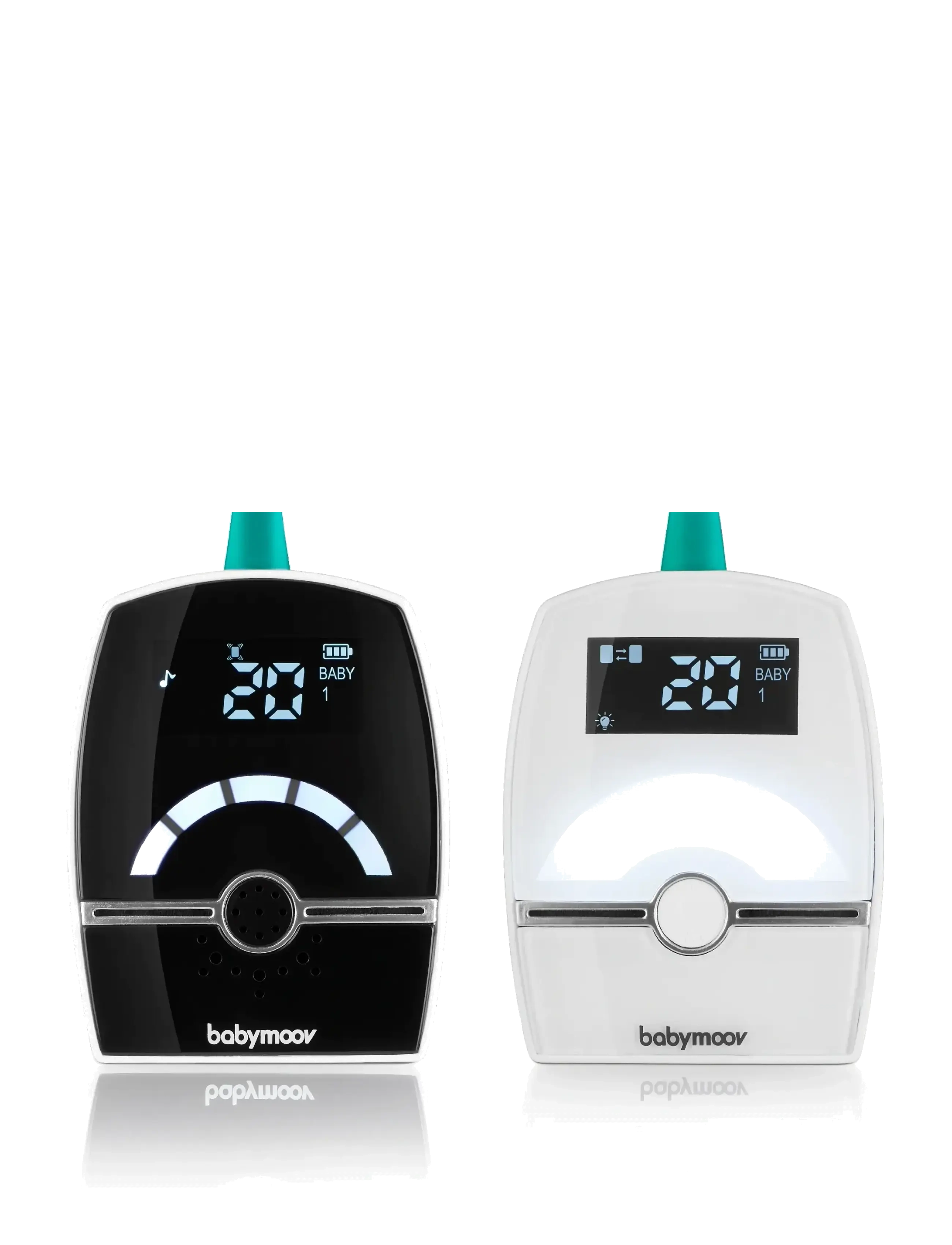 BabyMoov PREMIUM CARE - Beebimonitorid - WHITE / black