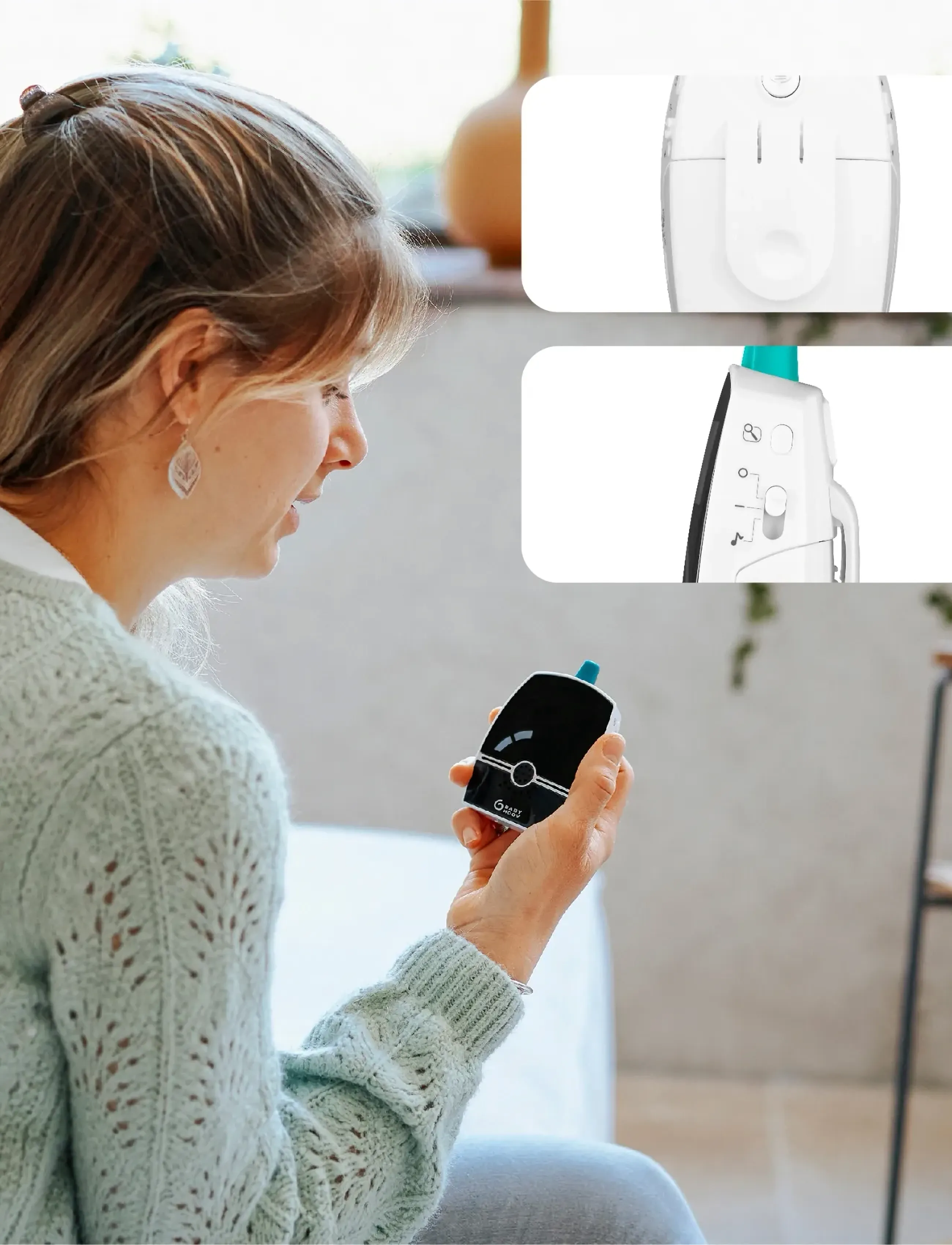 BabyMoov - PREMIUM CARE - babyphone - white - 4