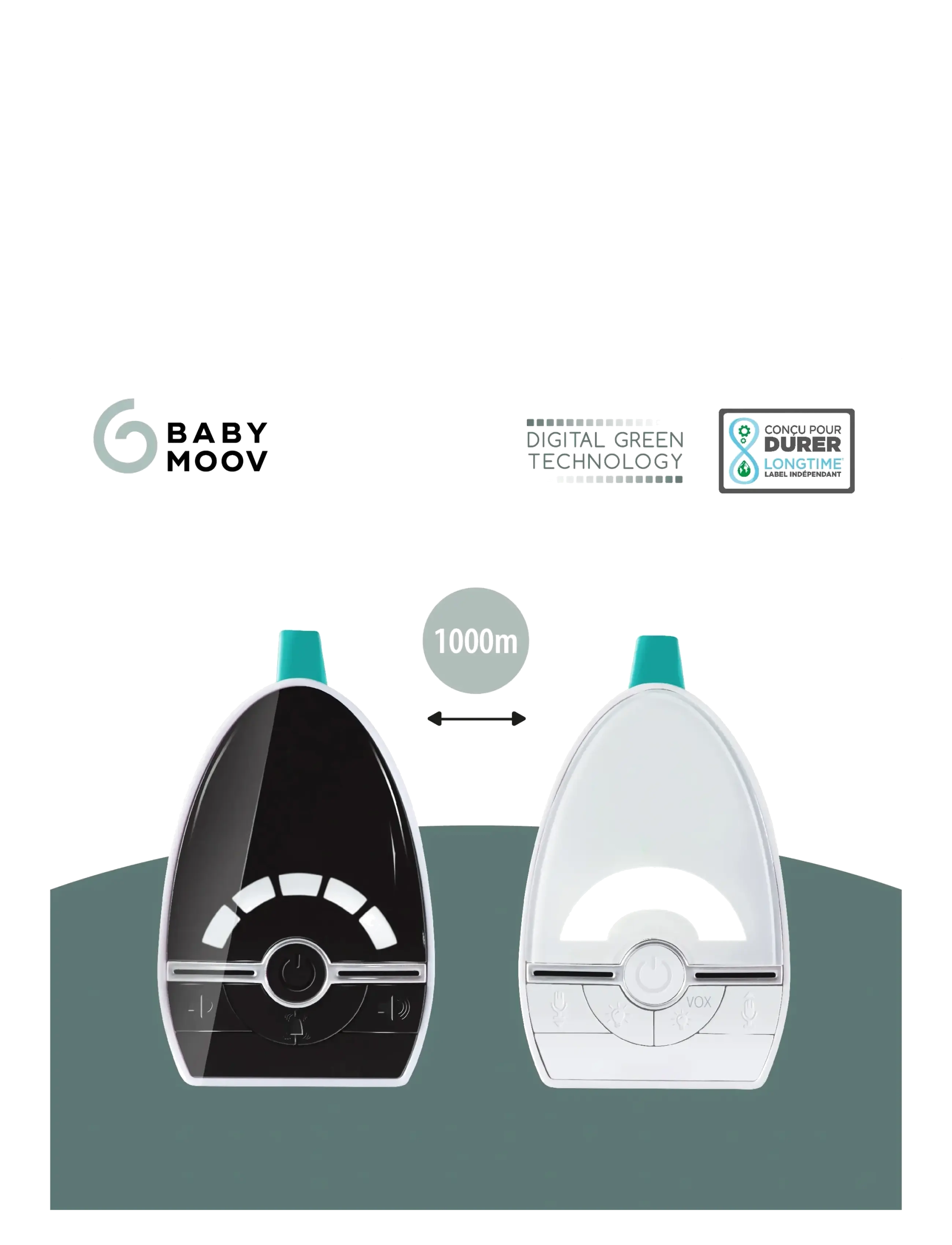 BabyMoov - EXPERT CARE - babyphone - white - 2