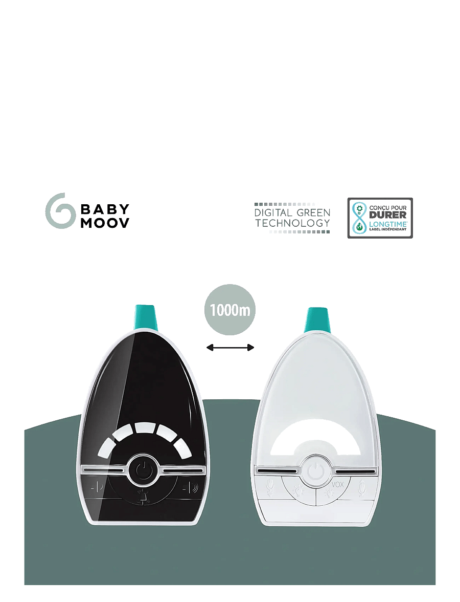 BabyMoov - EXPERT CARE - babyphone - white - 2