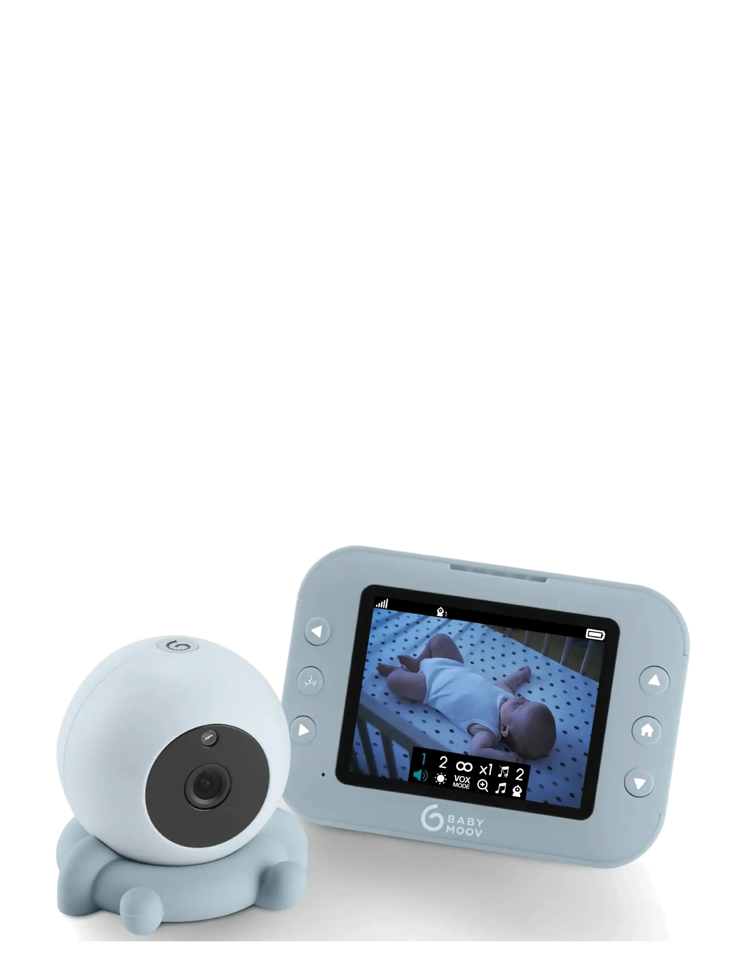 BabyMoov YOO ROLL - Sicherheit für Babys - WHITE / blue