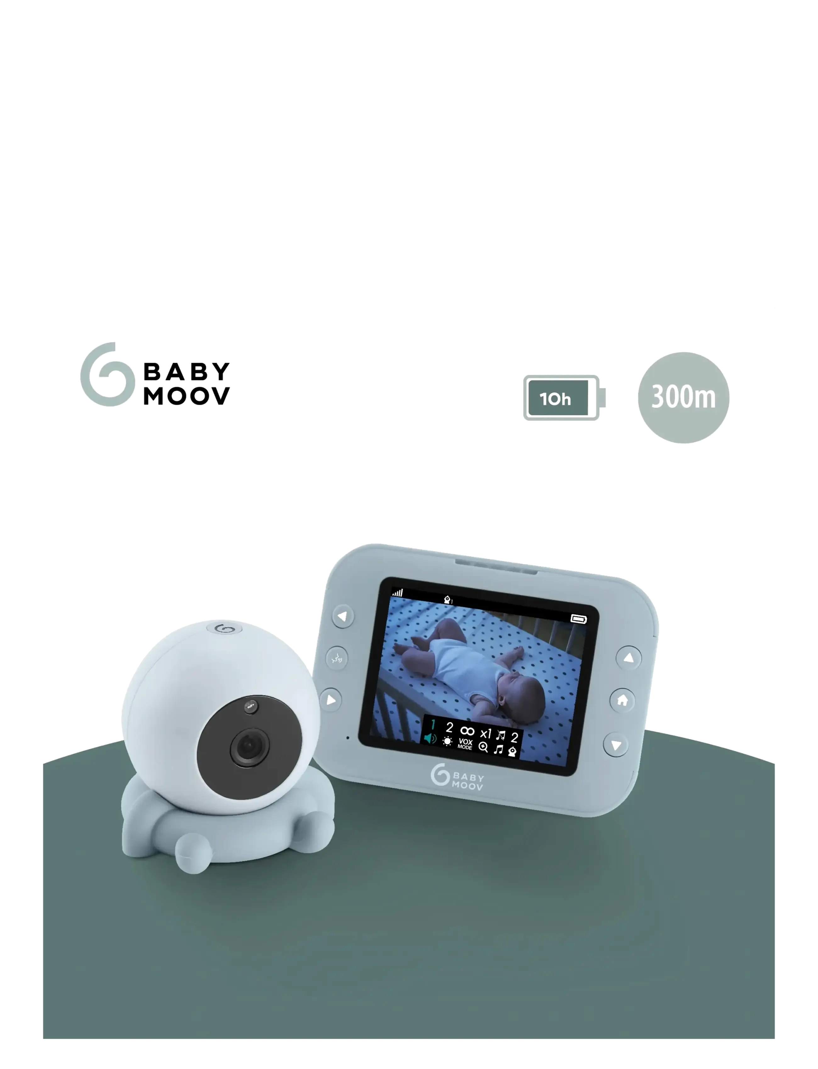 BabyMoov - YOO ROLL - babyphone - white - 2