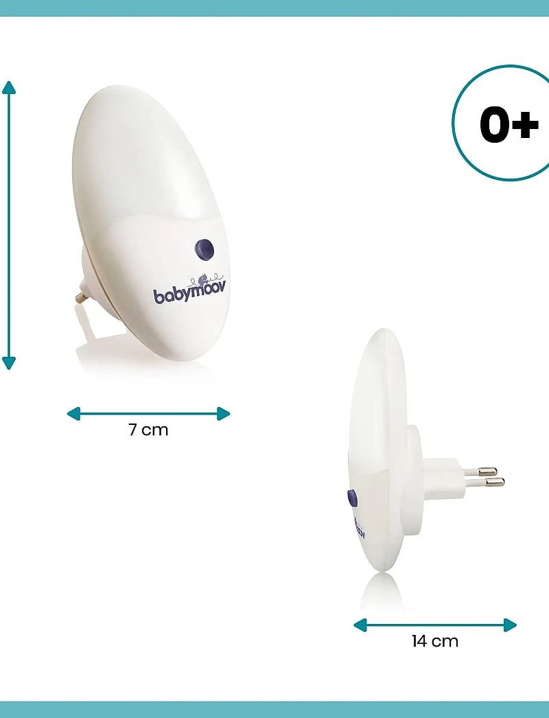 BabyMoov - WALL NIGHTLIGHT - Öölambid - white - 4