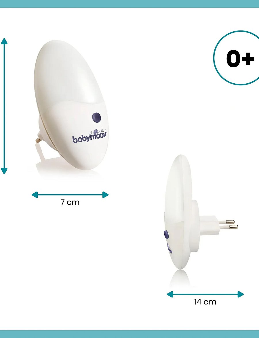 BabyMoov - WALL NIGHTLIGHT - nattlampor - white - 4