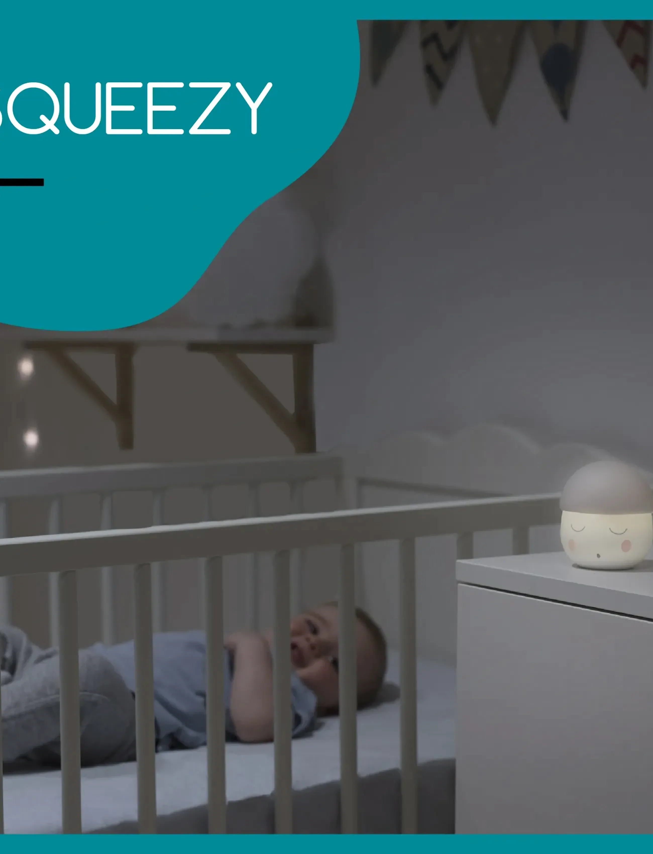 BabyMoov Squeezy Nightlight, One Size, Lighting, Grau - Night Lamps, Kinder