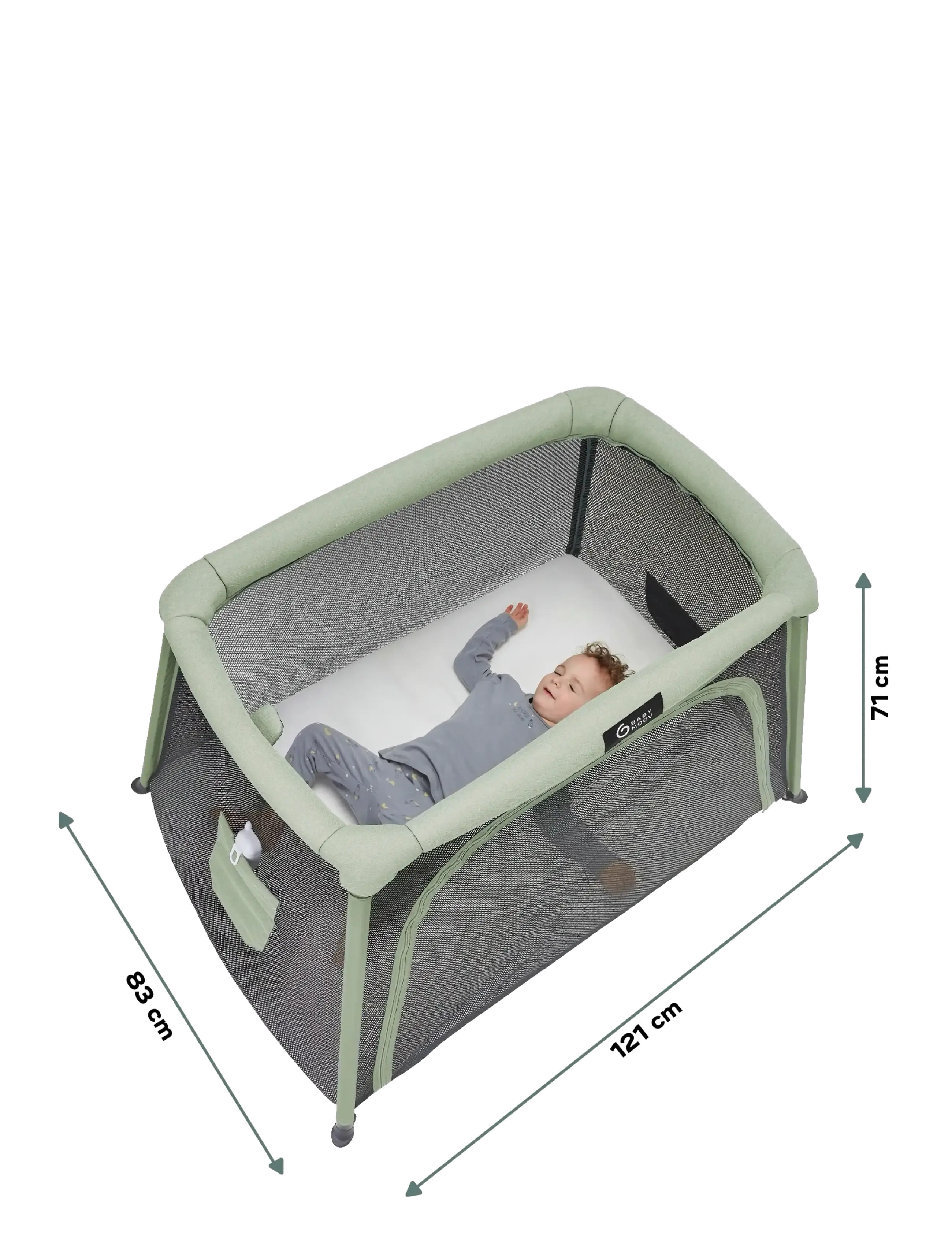 BabyMoov - MOOV & COMFY - resesängar - green - 1