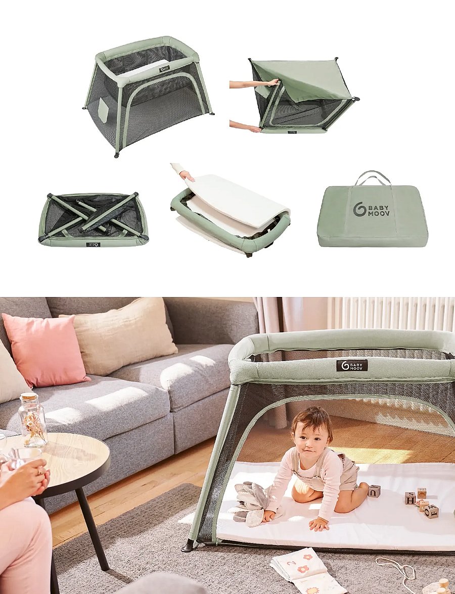 BabyMoov - MOOV & COMFY - resesängar - green - 2
