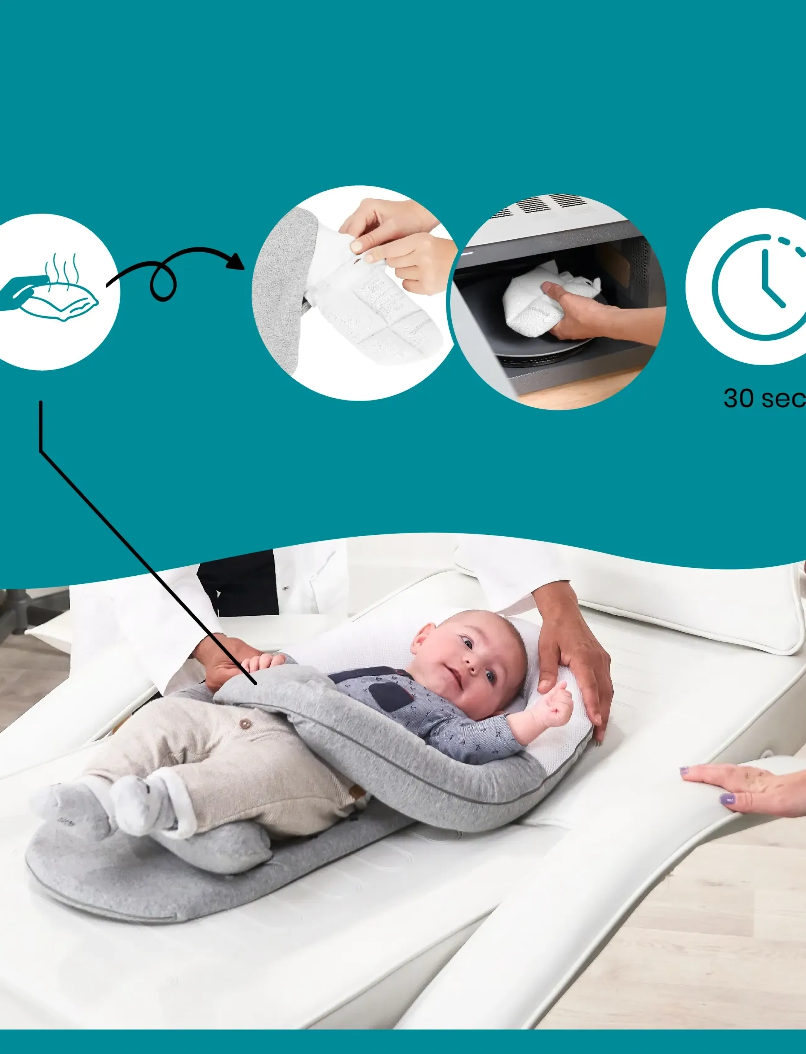 BabyMoov - CLOUDNEST - ligzdiņas - grey - 4