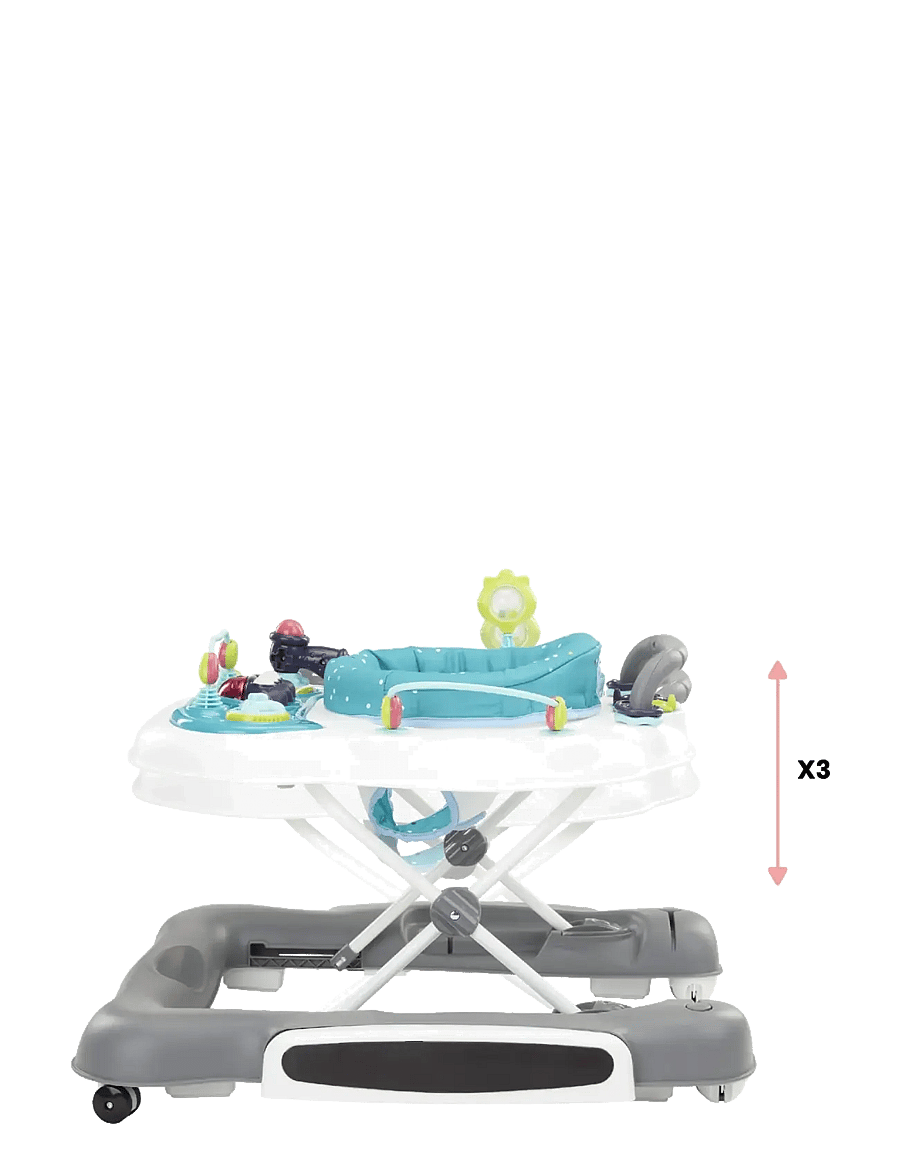 BabyMoov - 5-IN-1 WALKER - gåstolar - grey - 2