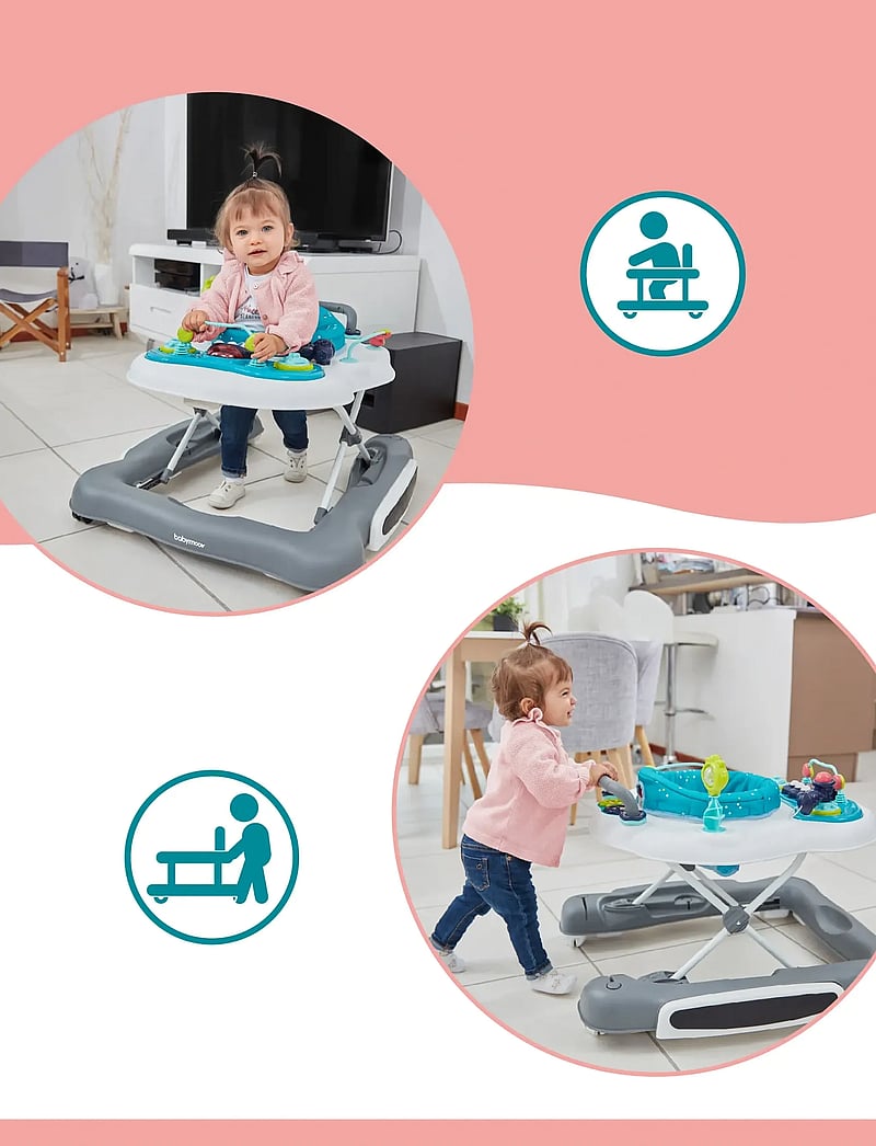 BabyMoov - 5-IN-1 WALKER - lauflernhilfen - grey - 0