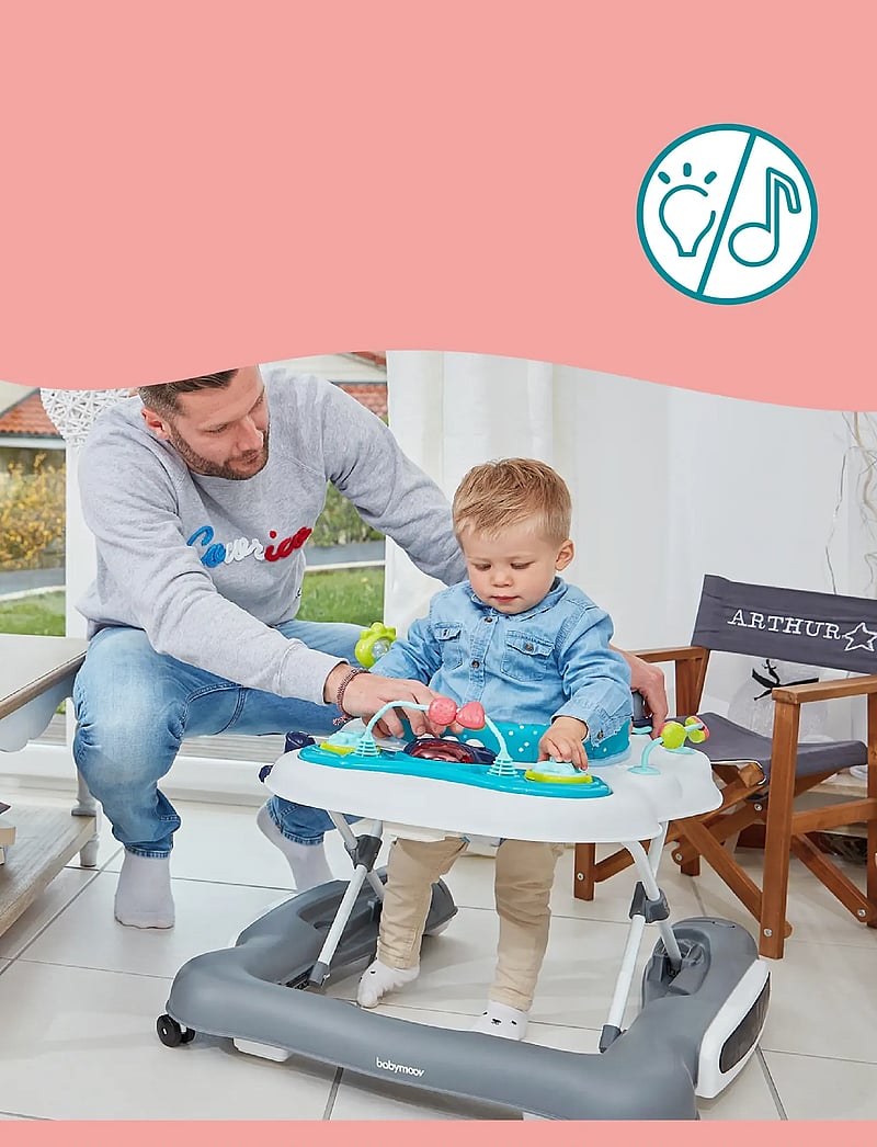 BabyMoov - 5-IN-1 WALKER - lauflernhilfen - grey - 4
