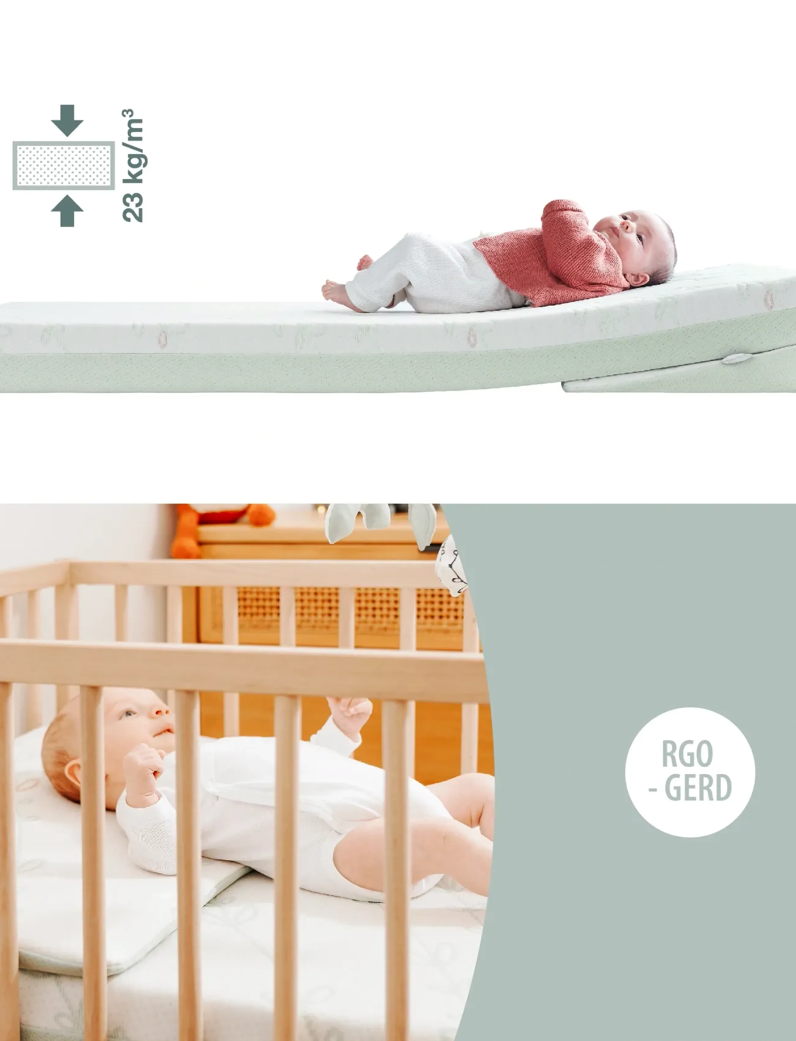 BabyMoov - COSYMAT ANTI-BACTERIAL - baby mattresses - white - 3