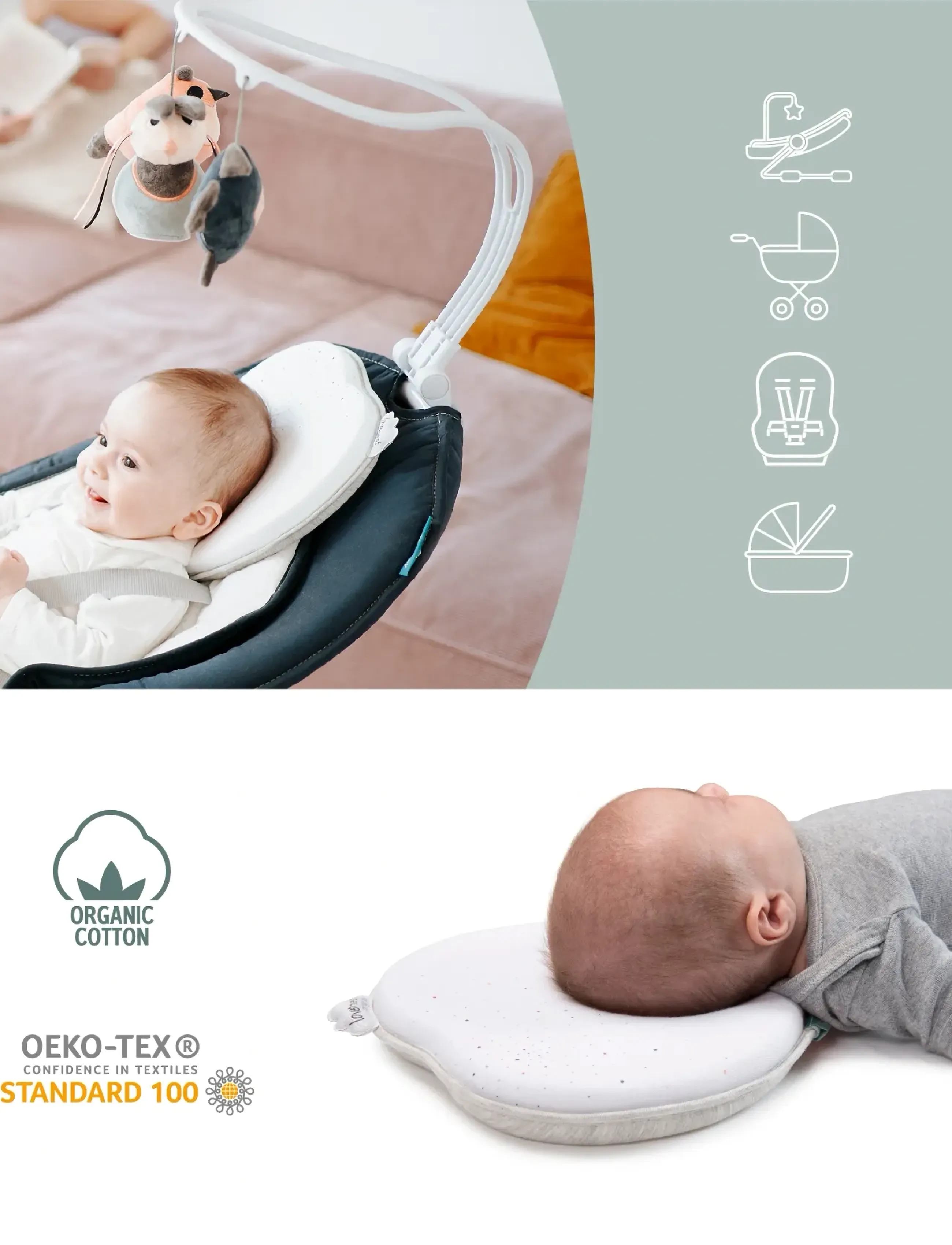 BabyMoov - LOVENEST ORIGINAL WHITE - slapen - white - 3