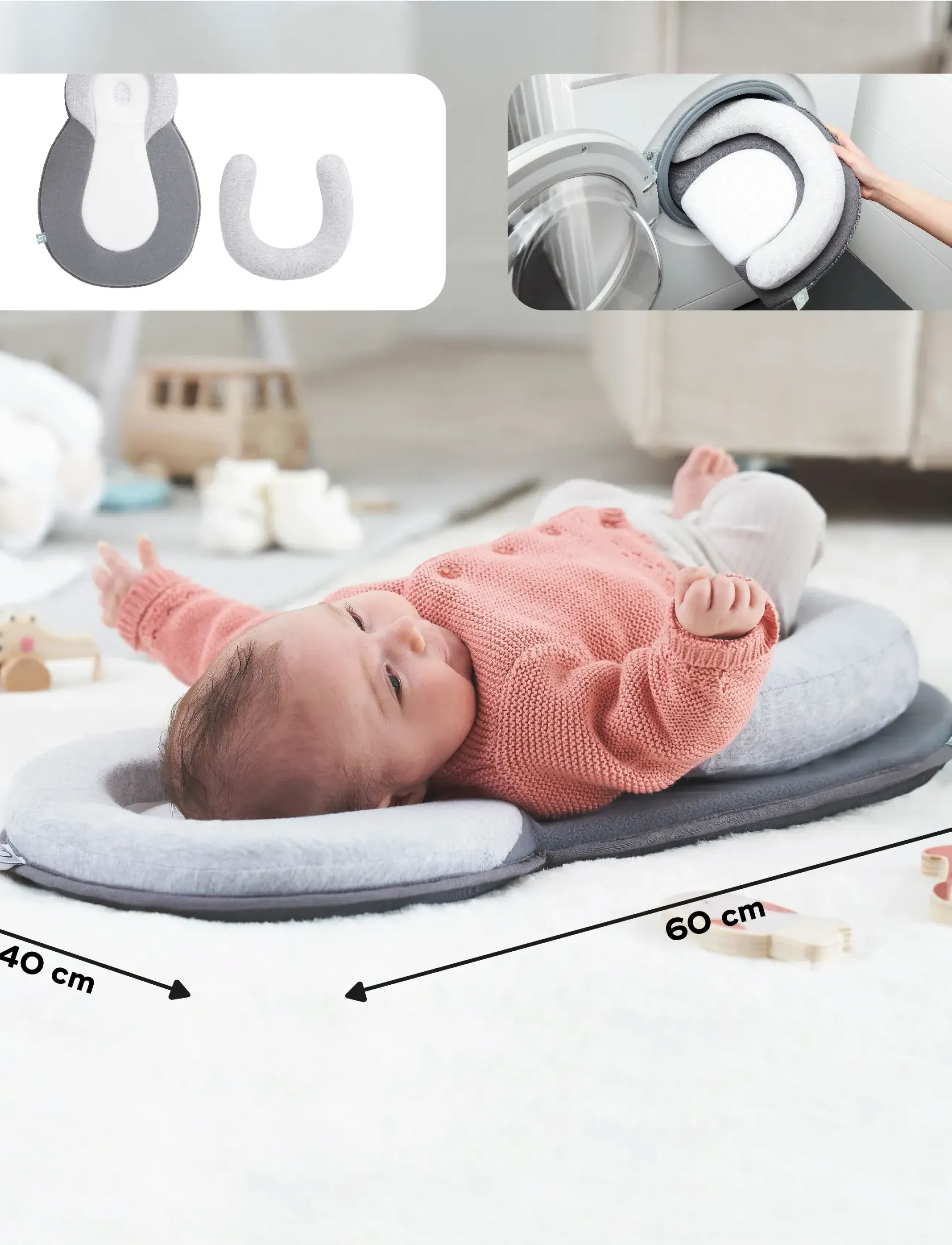 BabyMoov - COSYDREAM SMOKEY - babynests - smokey - 5