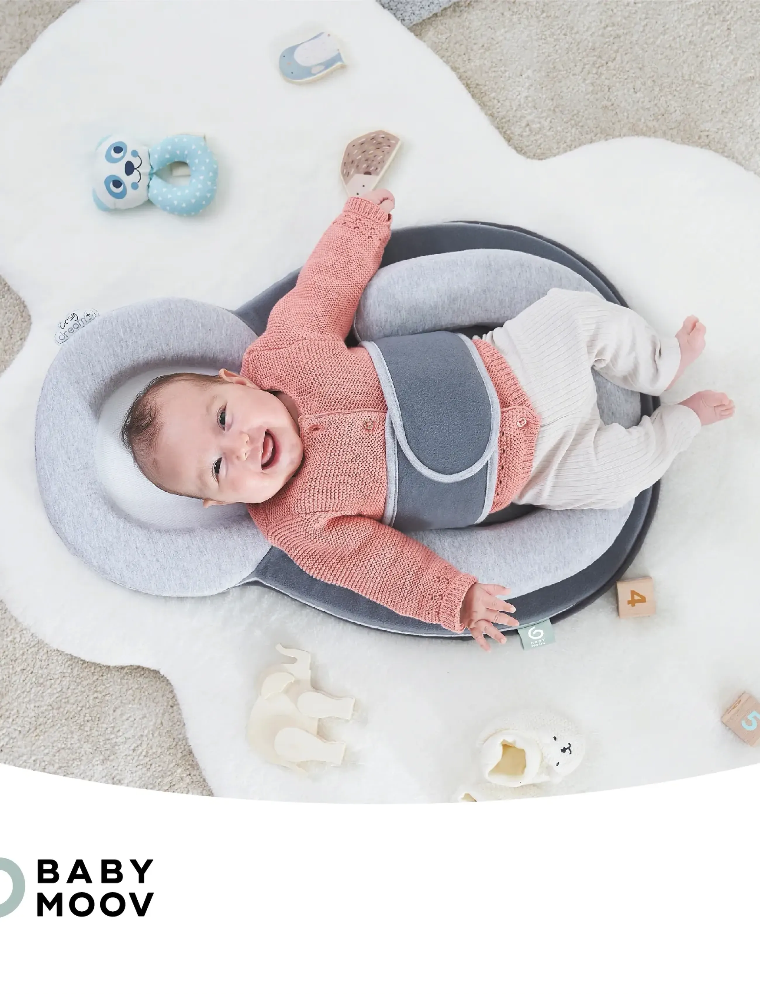BabyMoov - COSYDREAM+ - babynests - grey - 3