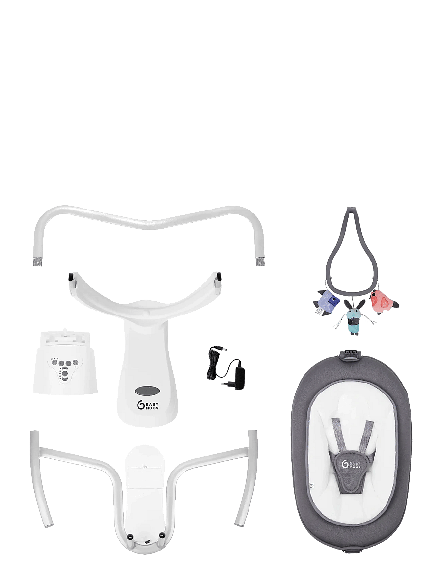 BabyMoov - SWOON MOTION ZINC - babywippen - zinc - 3