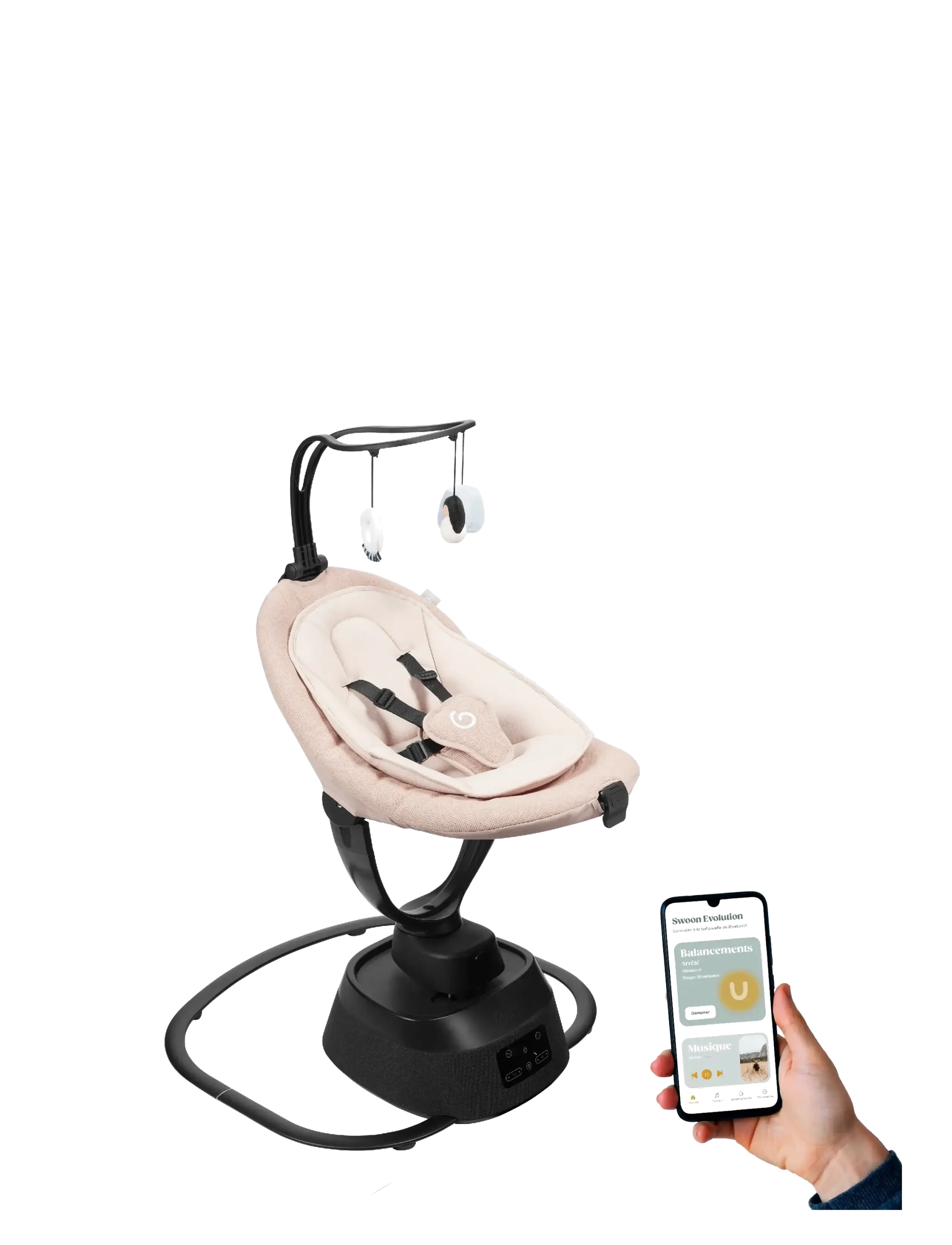 BabyMoov SWOON EVOLUTION CONNECT MOCCA - Inspiration - MOCCA / pink/rose