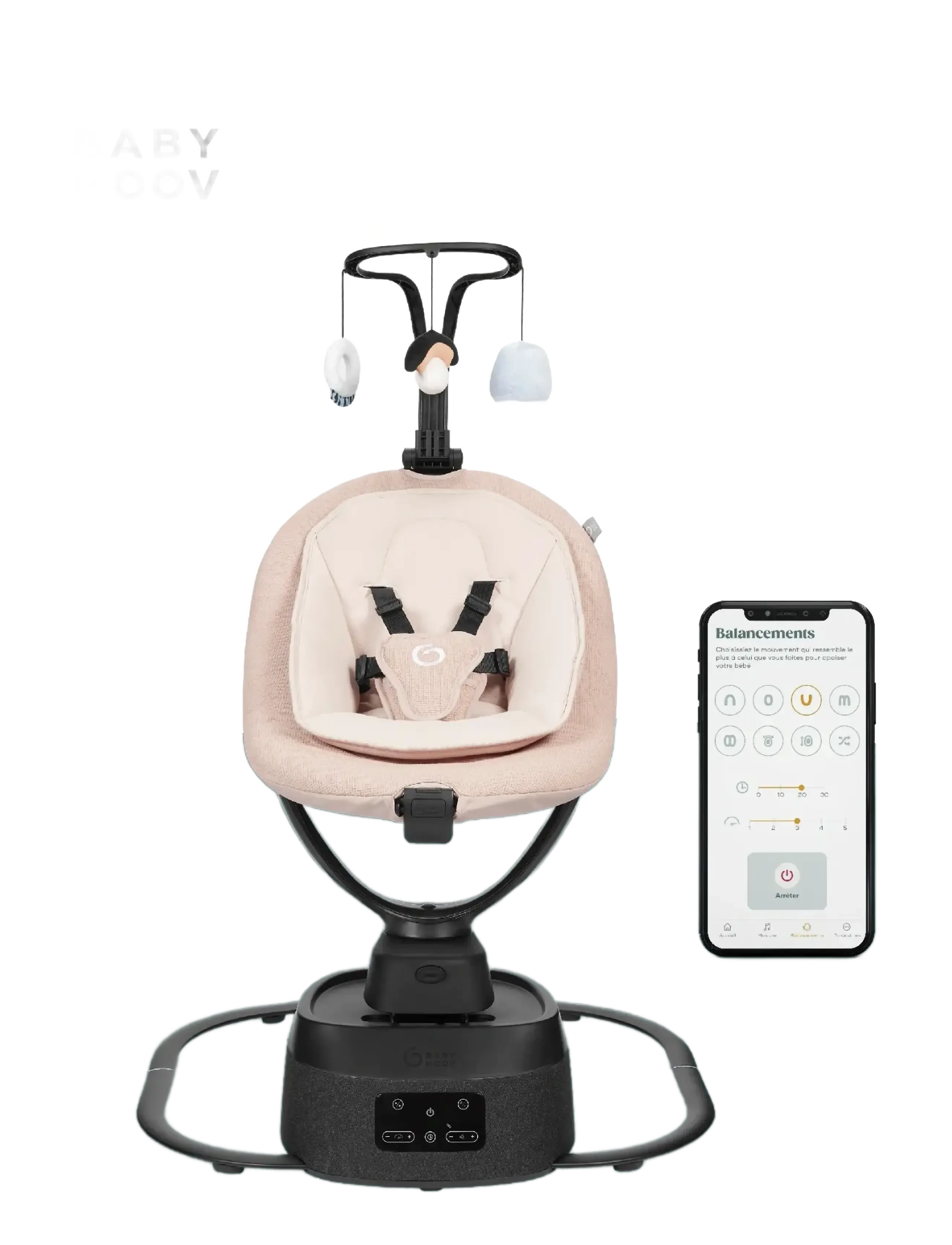 BabyMoov - SWOON EVOLUTION CONNECT MOCCA - babywippen - mocca - 2
