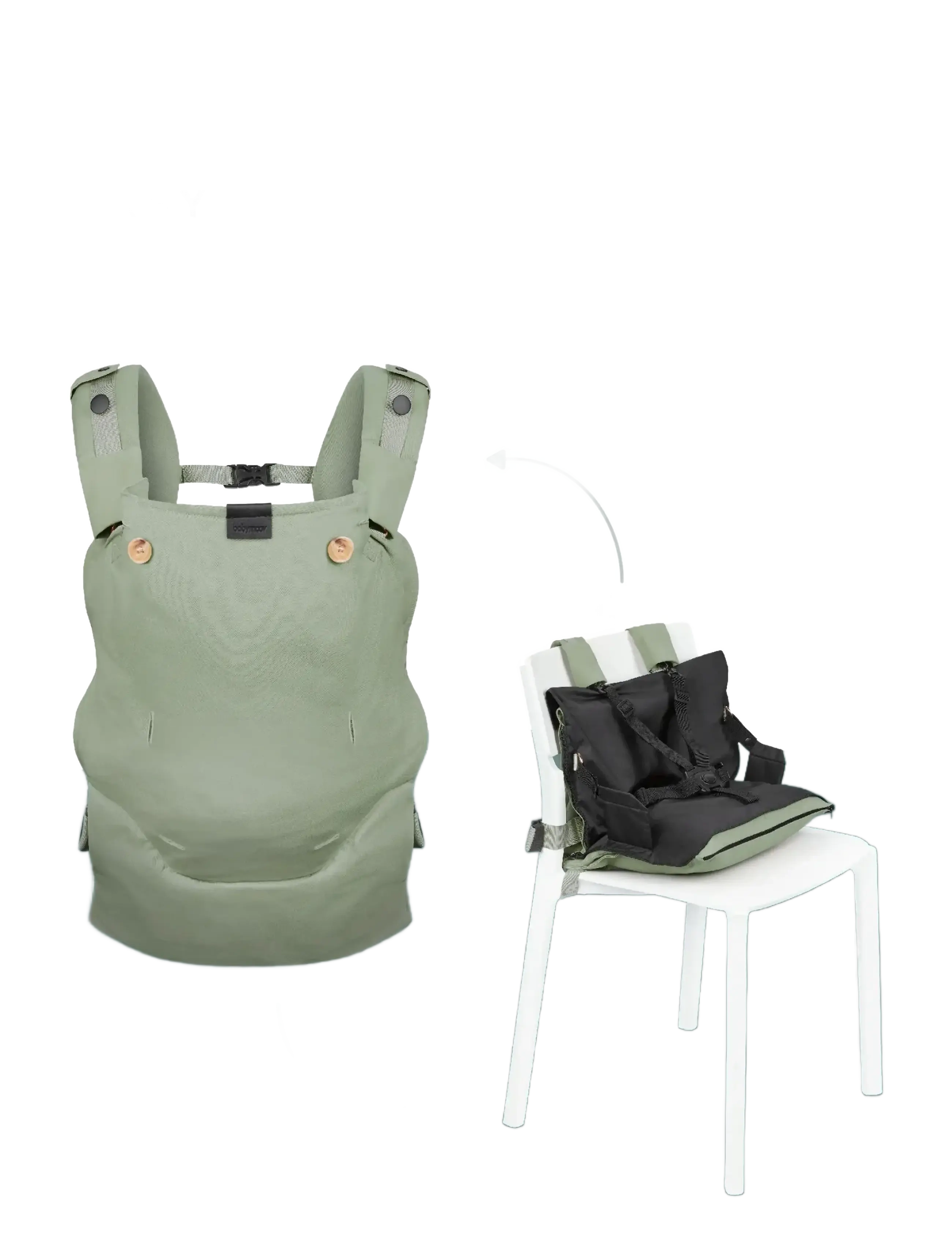 BabyMoov - MOOV & BOOST SAGE GREEN - baby carriers - sage green - 2