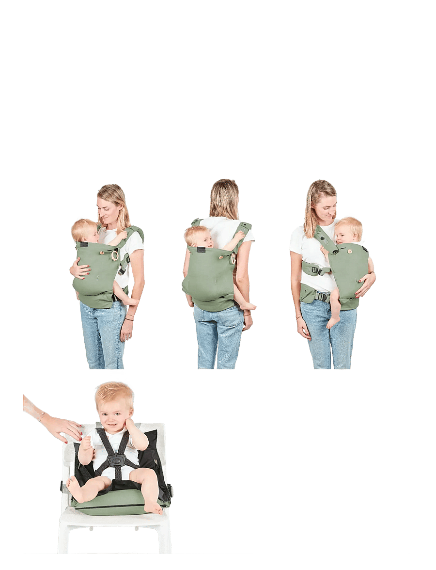 BabyMoov - MOOV & BOOST SAGE GREEN - bärselar - sage green - 3