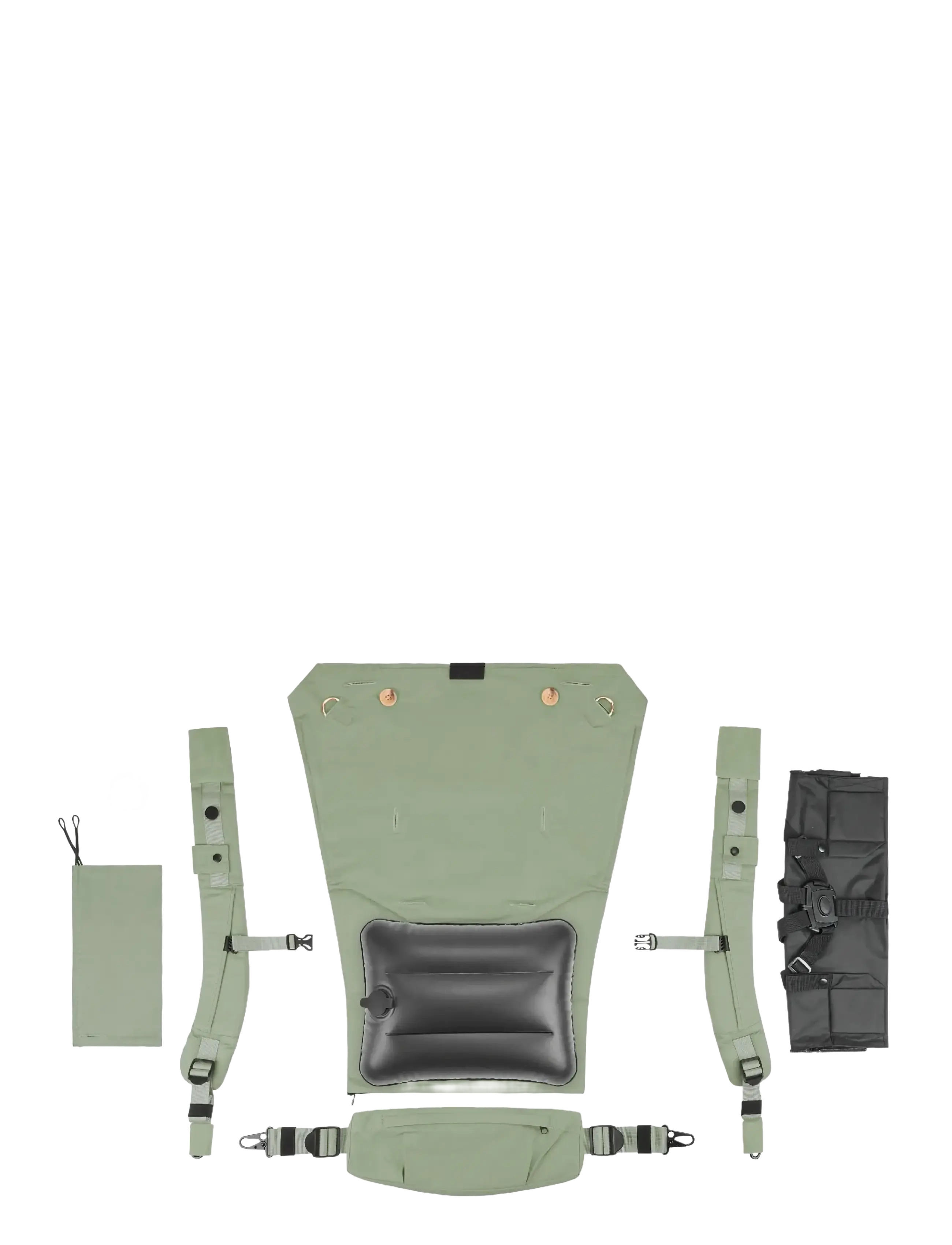 BabyMoov - MOOV & BOOST SAGE GREEN - baby carriers - sage green - 4