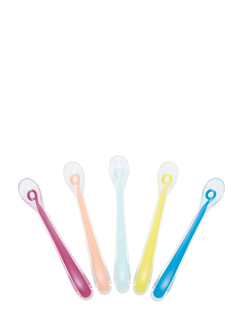 BabyMoov - SILICONE SPOONS x5 - dinner sets - multi - 1