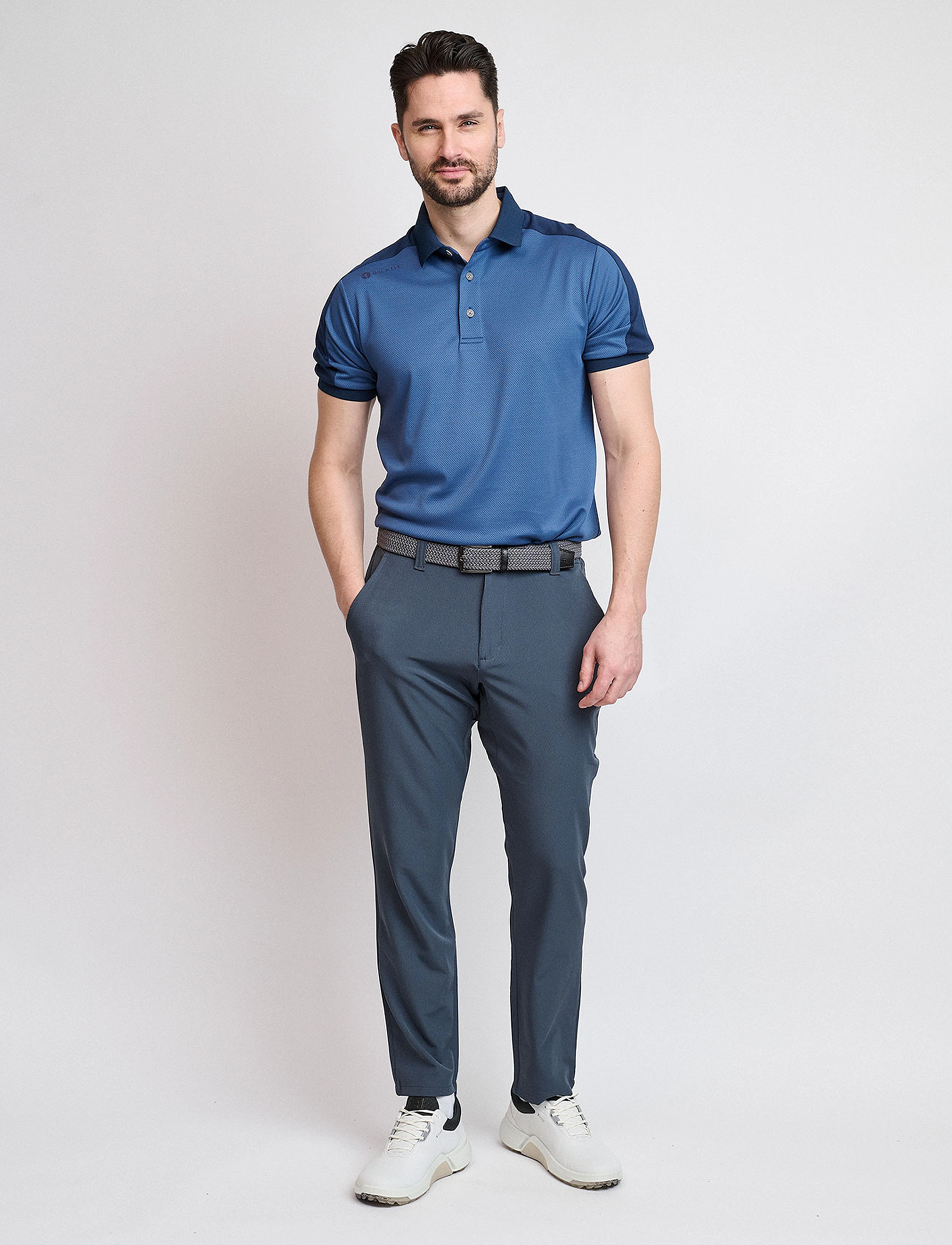 BACKTEE Mens Lightweight Trousers 31", 48 x 31, Navy, Sport > Sportsbukser, Herre