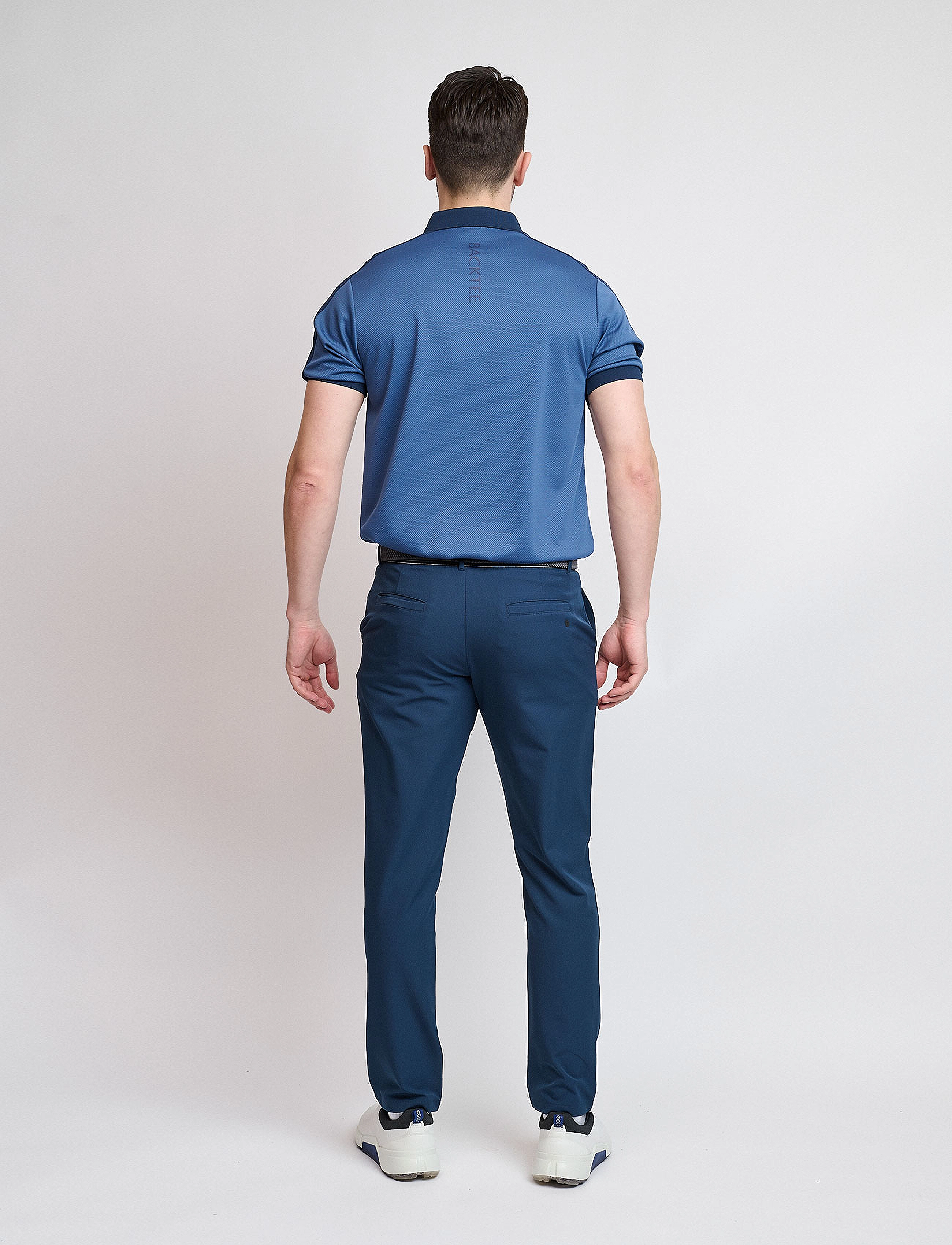 BACKTEE - Mens Light Weight Performance Trousers 34" - golfhosen - navy - 3
