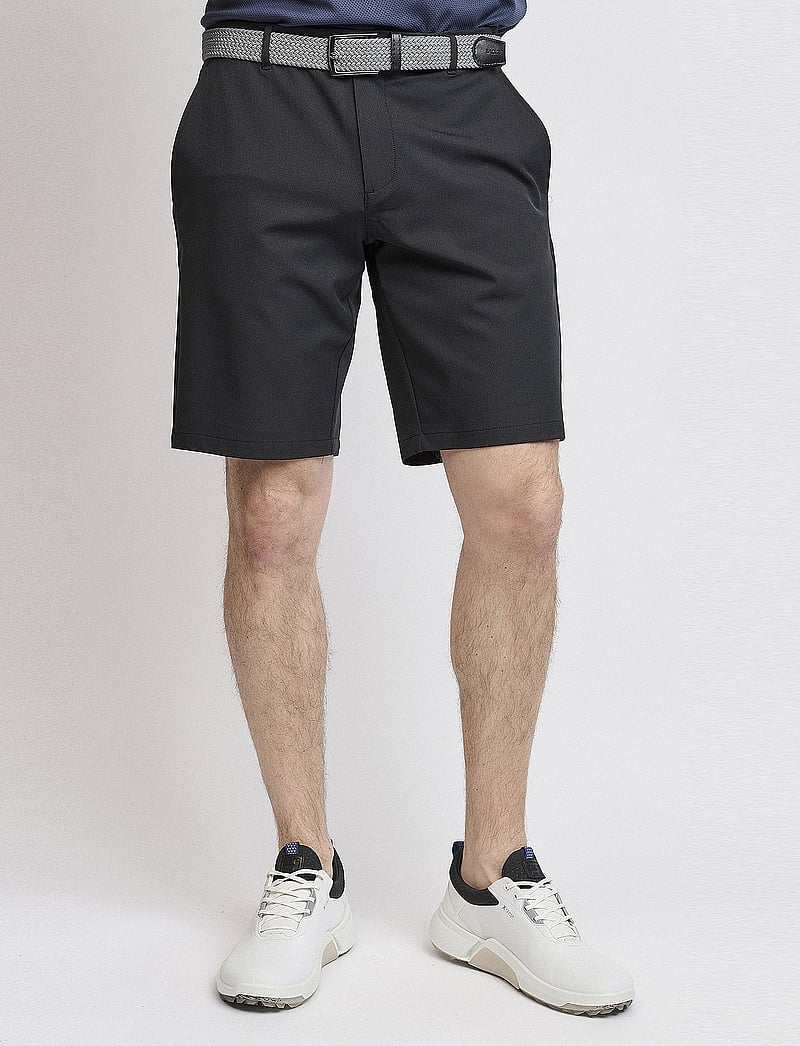BACKTEE - Mens Lightweight Shorts - golfshorts - black - 0