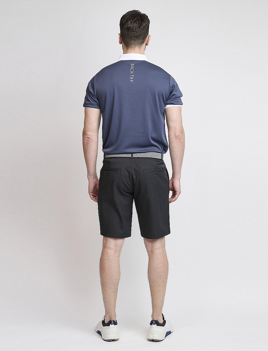 BACKTEE - Mens Lightweight Shorts - golfshorts - black - 2