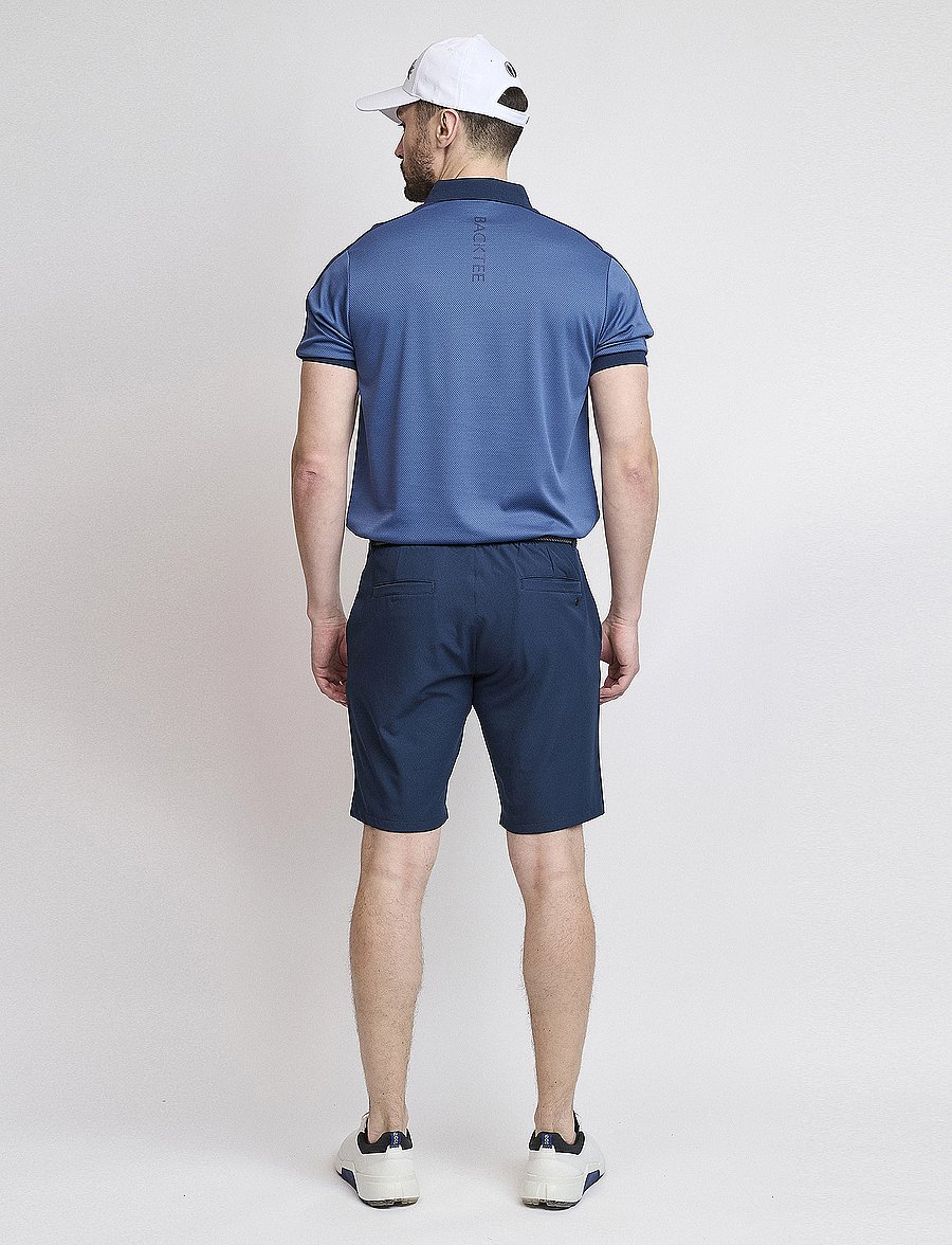 BACKTEE - Mens Lightweight Shorts - golfshorts - navy - 2