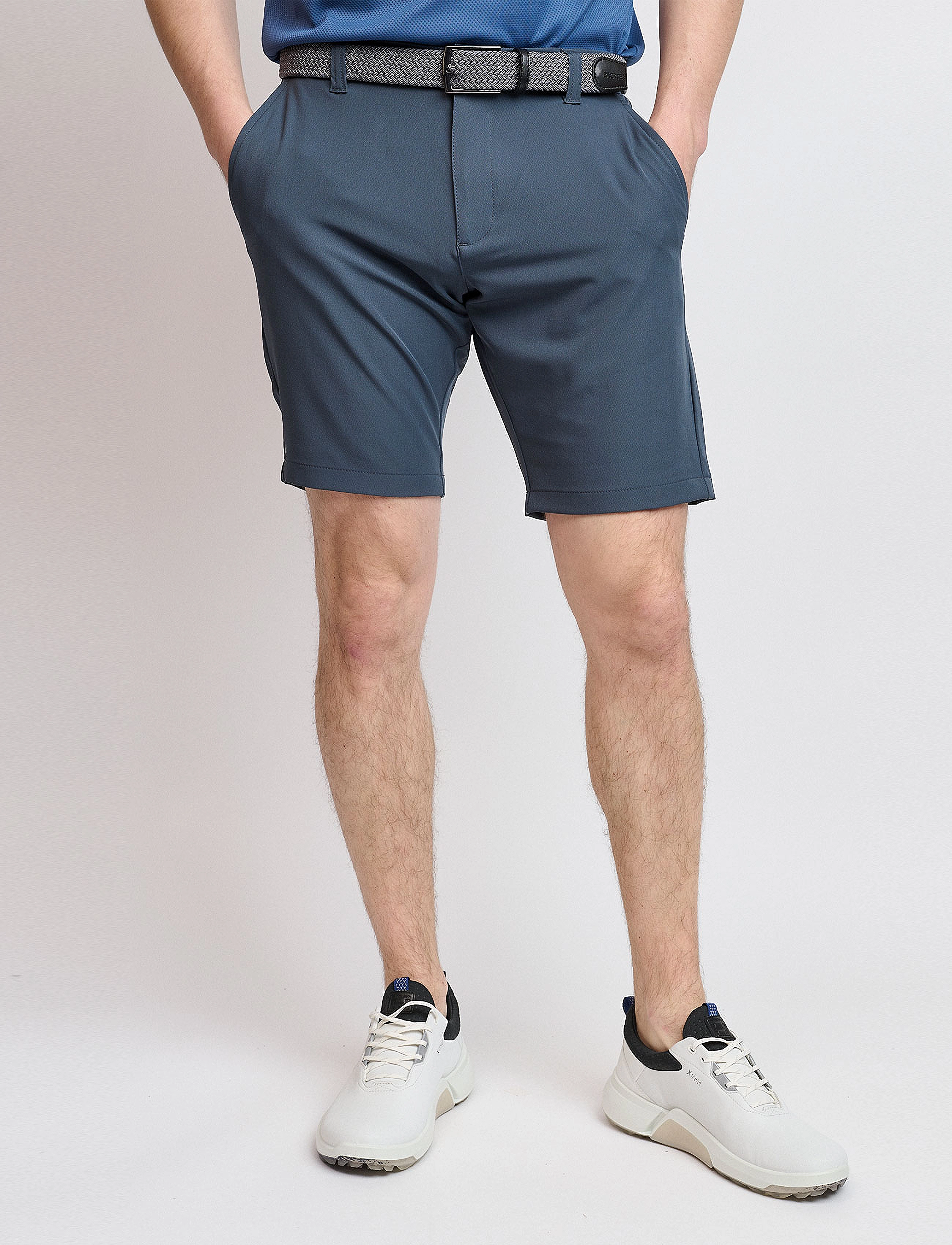 BACKTEE Mens Lightweight Shorts, 56, Blue, Shorts > Sportsshorts, Herre