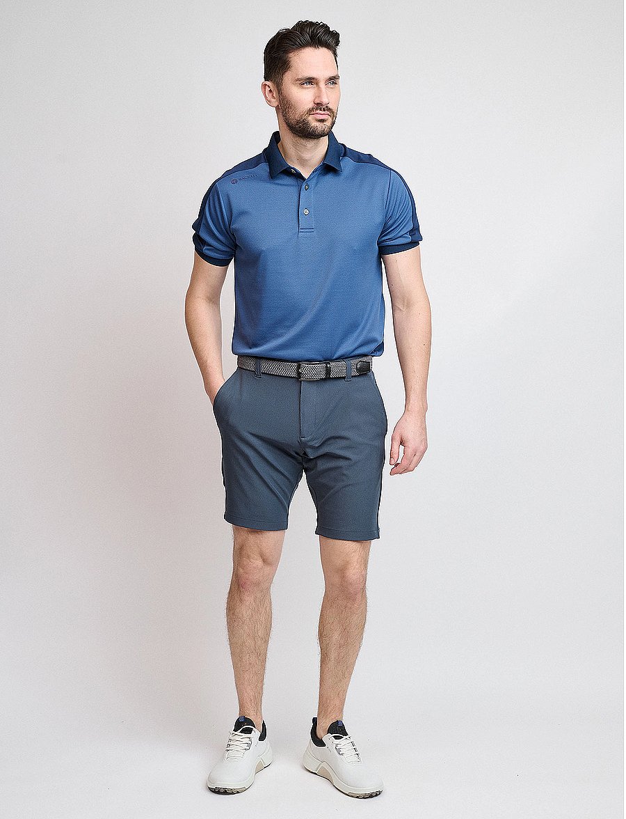 BACKTEE - Mens Lightweight Shorts - lühikesed golfiipüksid - ombreblue - 4