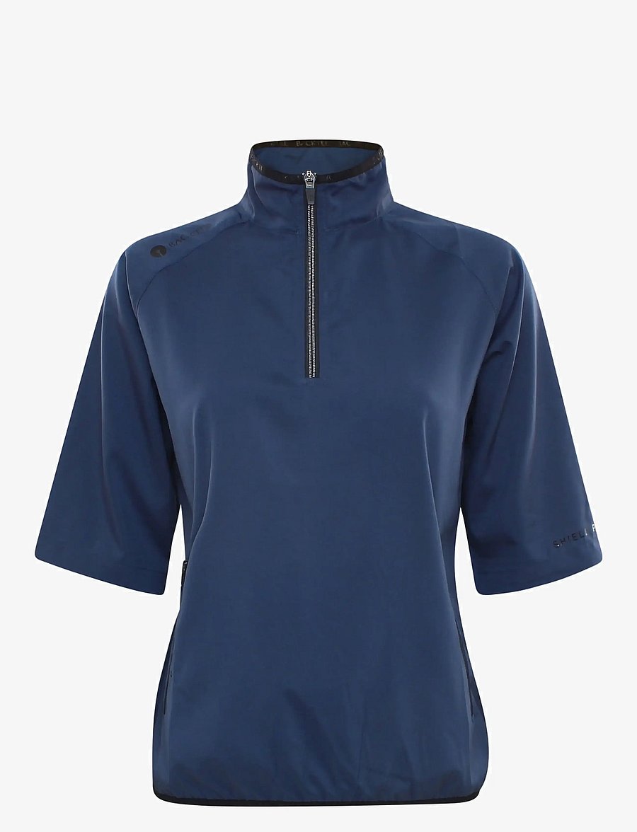 BACKTEE - Ladies 80G S/S Packable Shield - navy - 1